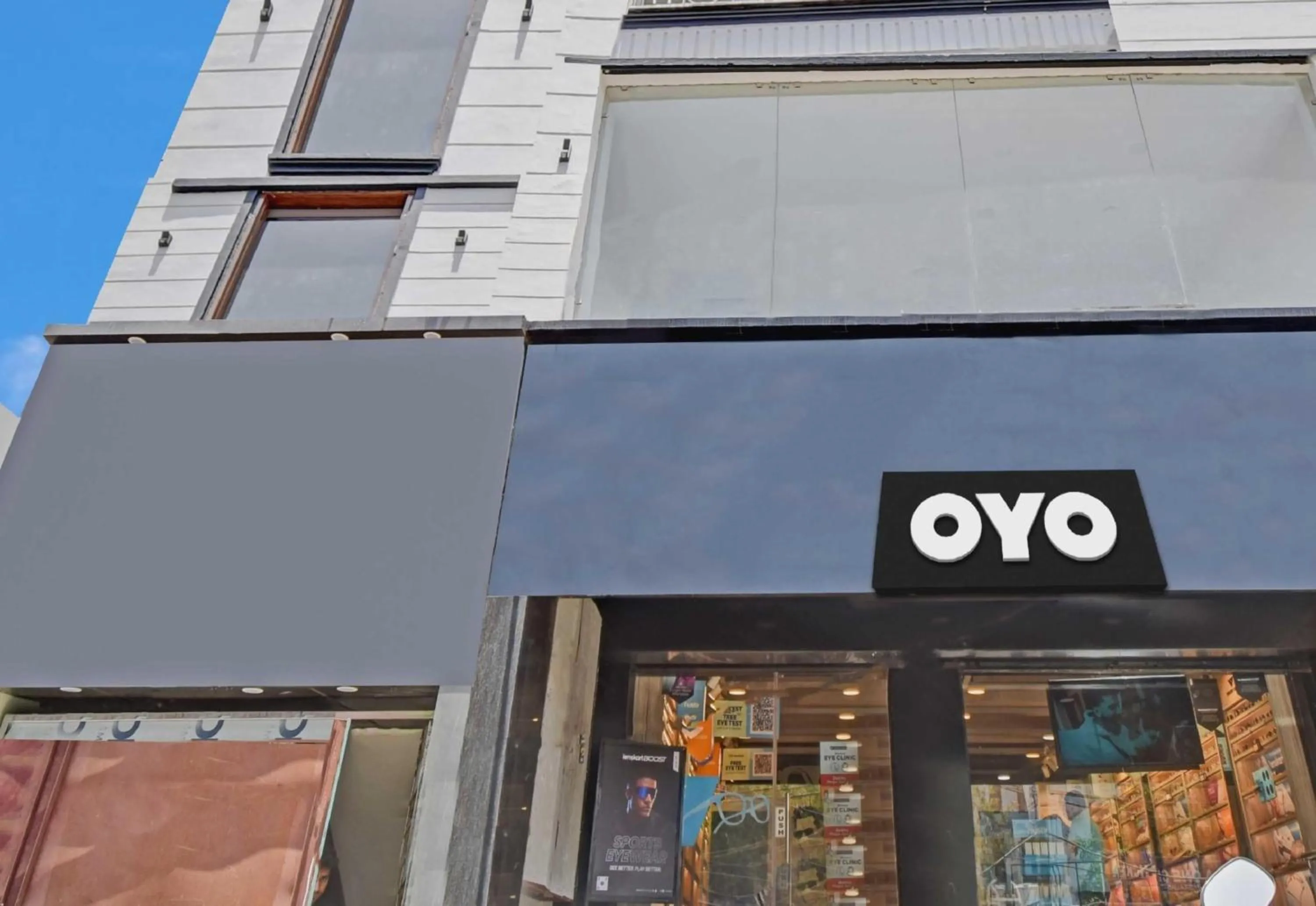 Facade/entrance in Hotel O Sai Kripa Stay