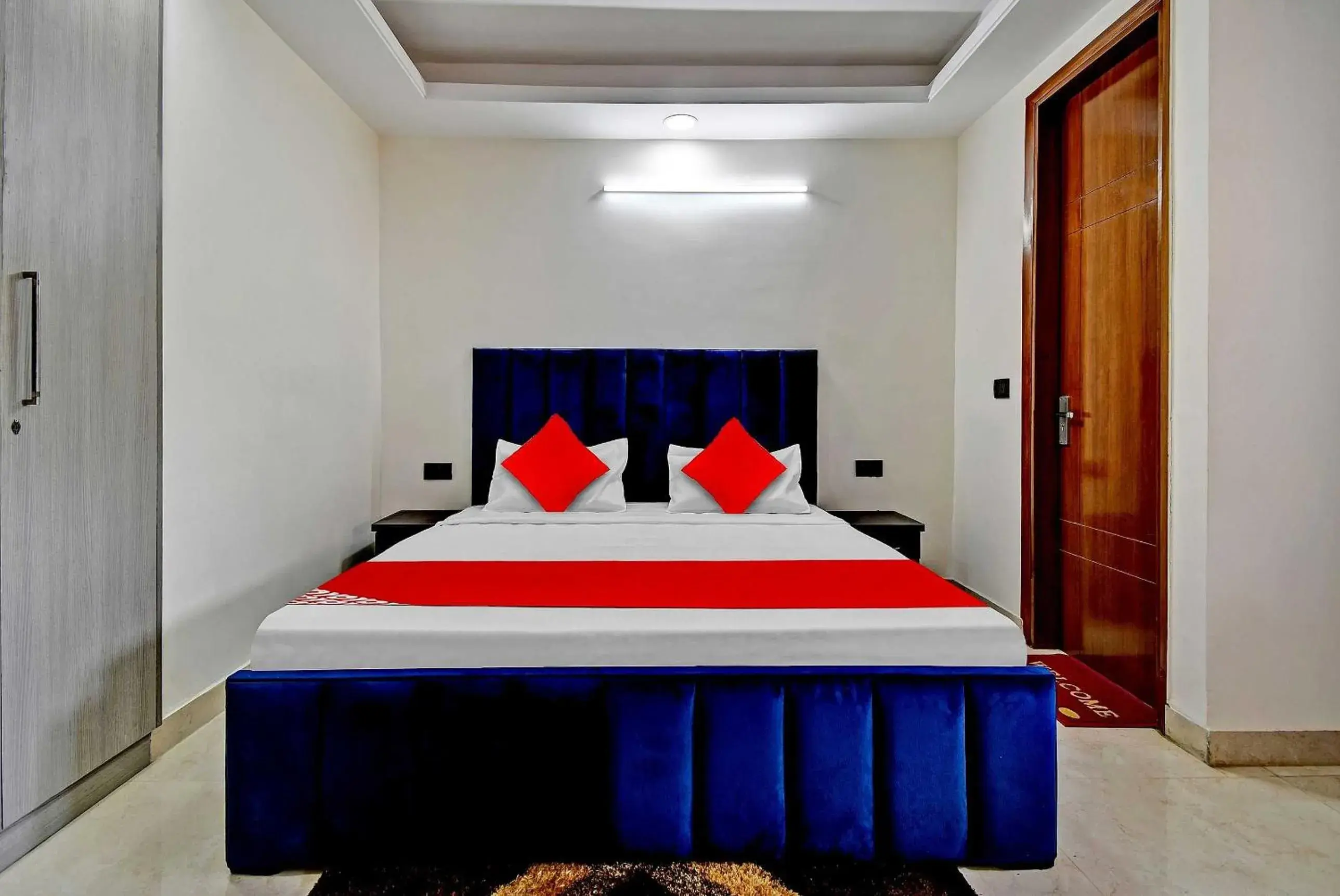 Bedroom, Bed in Hotel O Sai Kripa Stay Bedroom, Bed in Hotel O Sai Kripa Stay