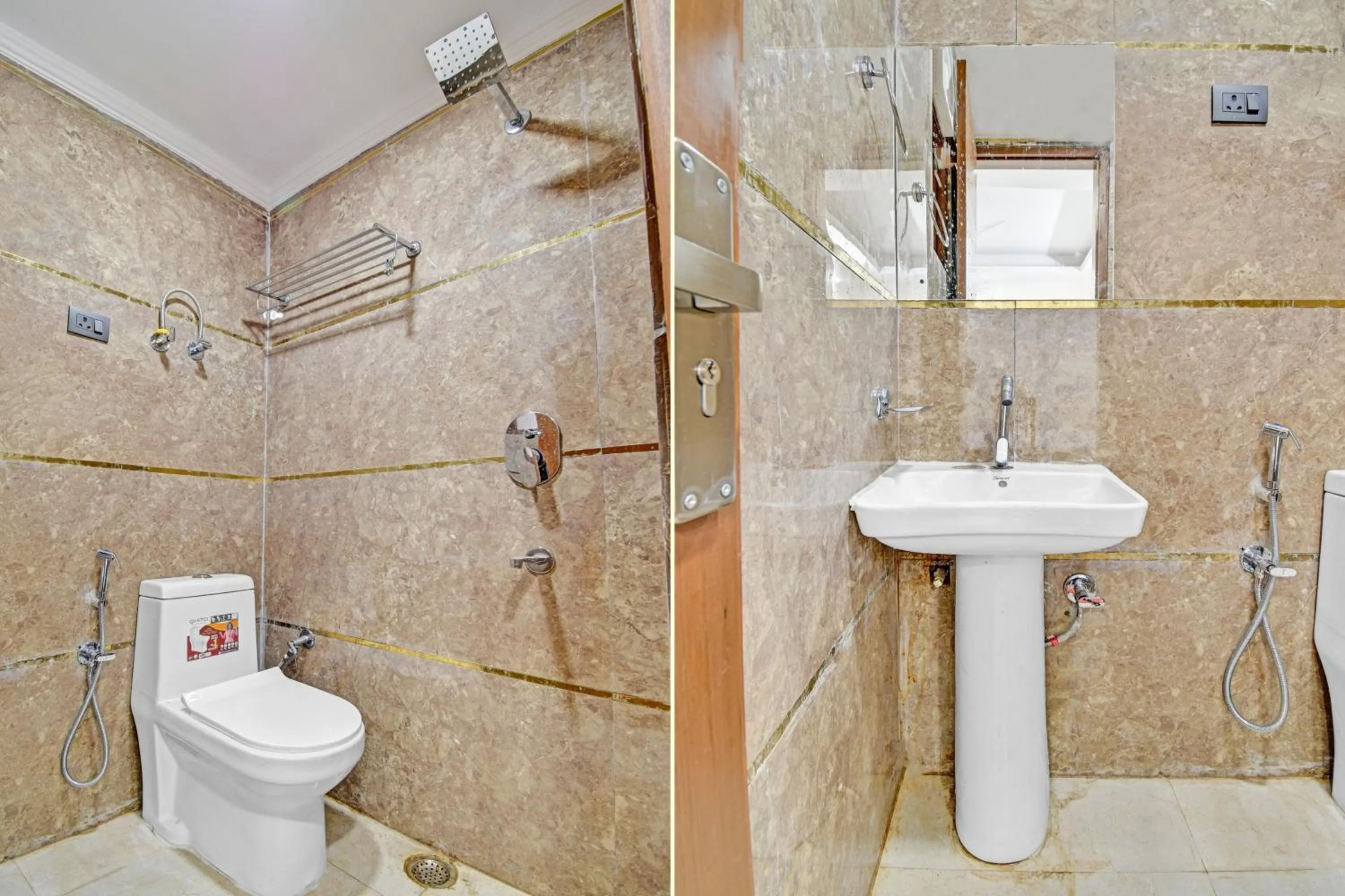 Bathroom in Hotel O Sai Kripa Stay