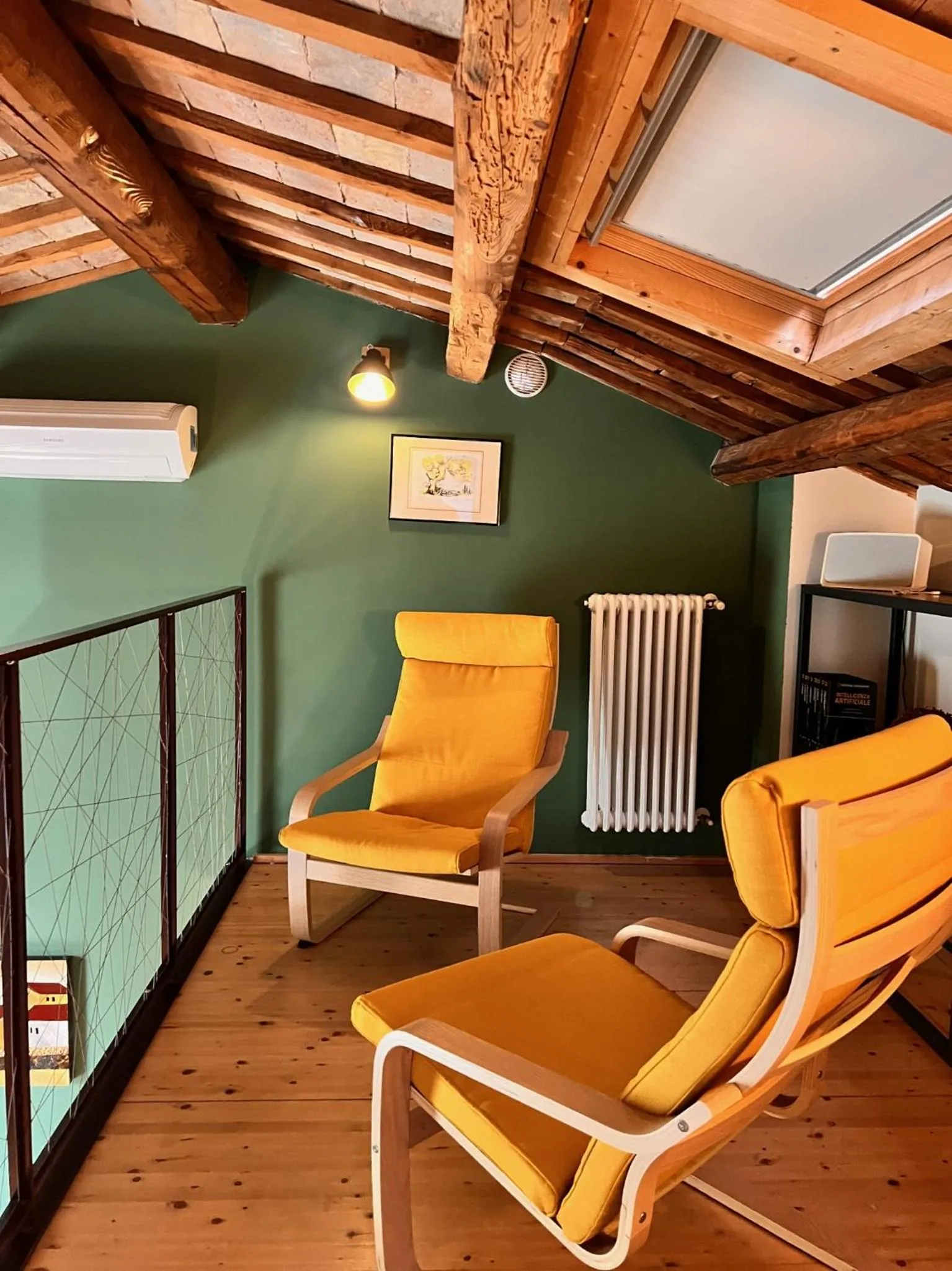 Seating area in La Casetta di Elena