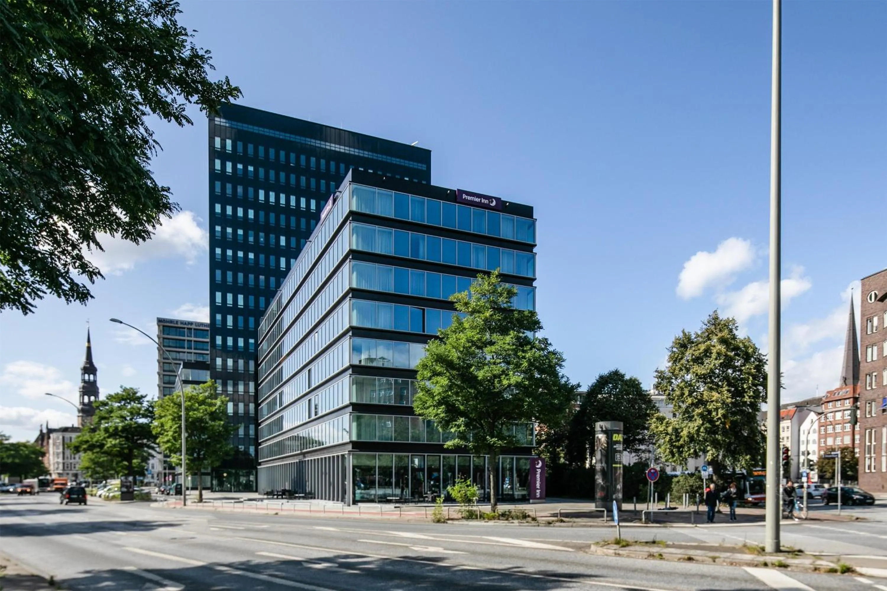 Property building in Premier Inn Hamburg City Centre