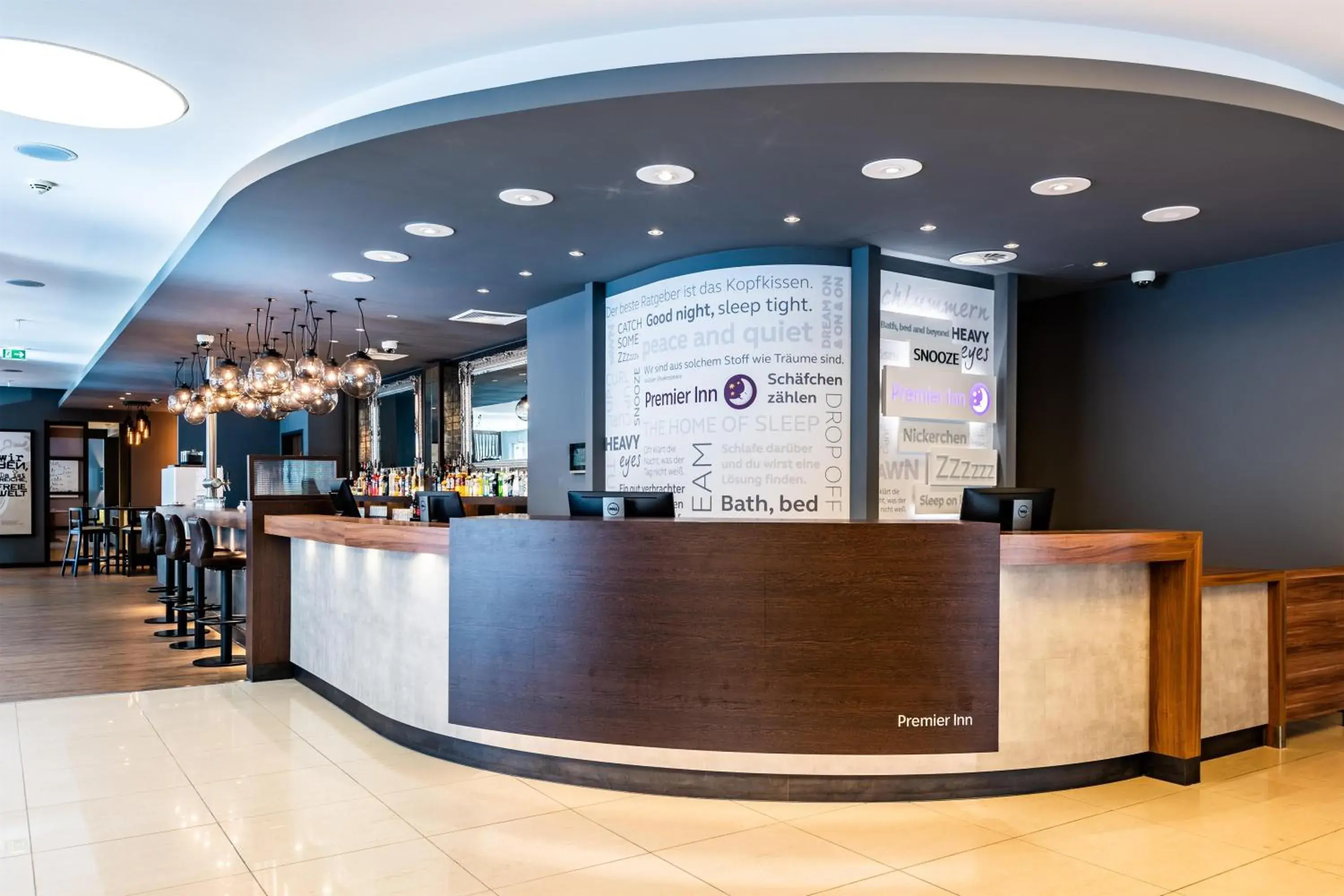 Lobby or reception in Premier Inn Hamburg City Alster Lobby or reception in Premier Inn Hamburg City Alster