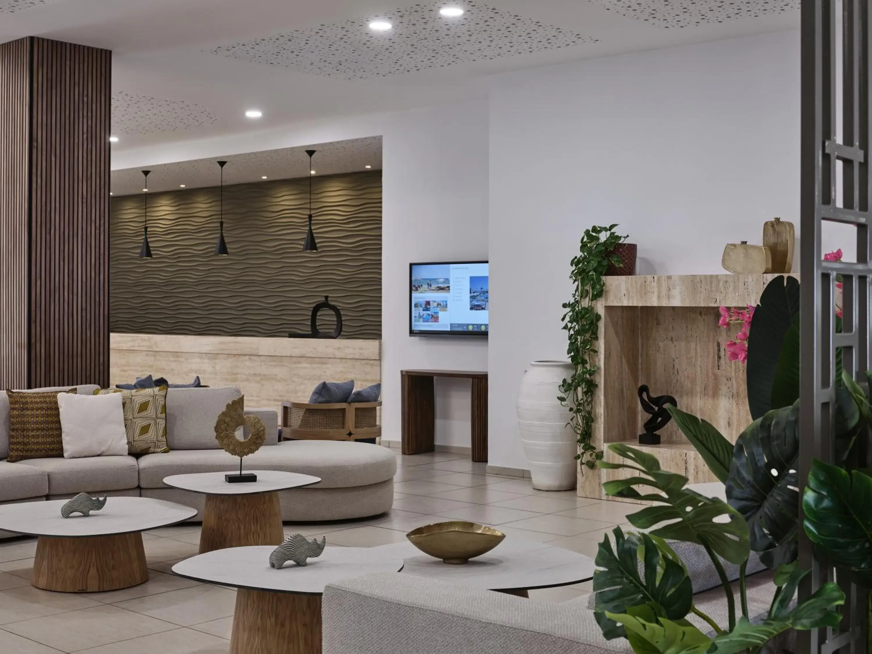 Lobby or reception in Atlantica Callisto Lobby or reception in Atlantica Callisto