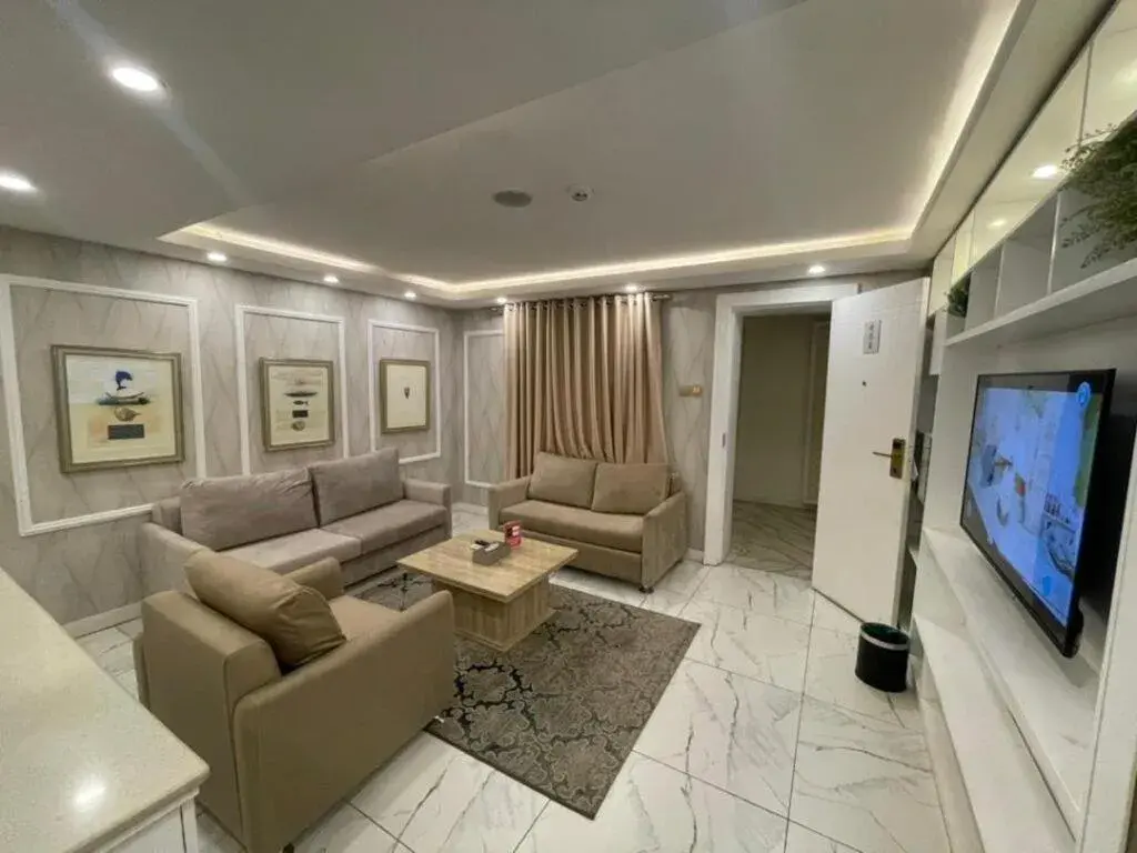 Living room in The Palms Hotel Living room in The Palms Hotel