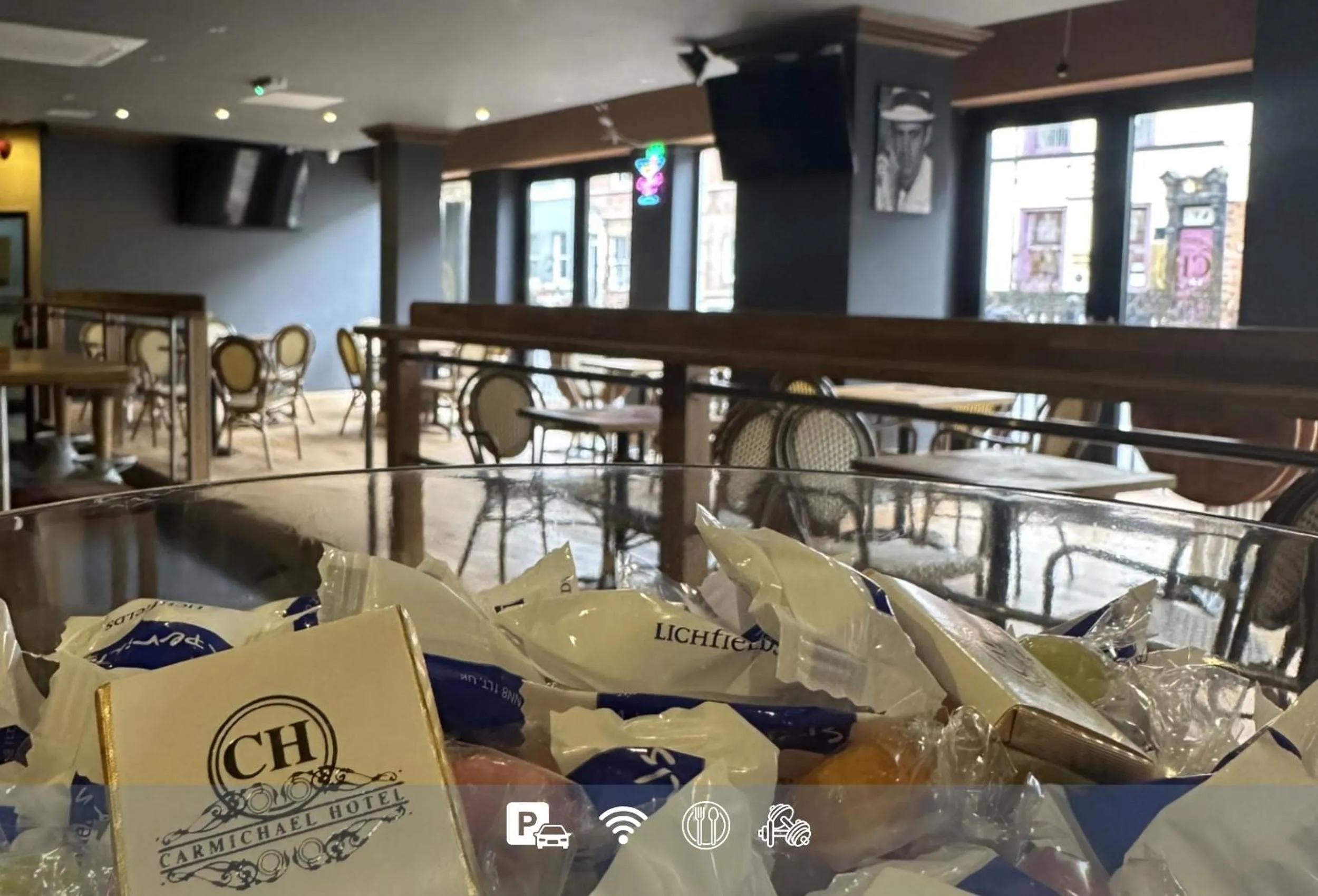 Lobby or reception in The Carmichael - Hull City Centre