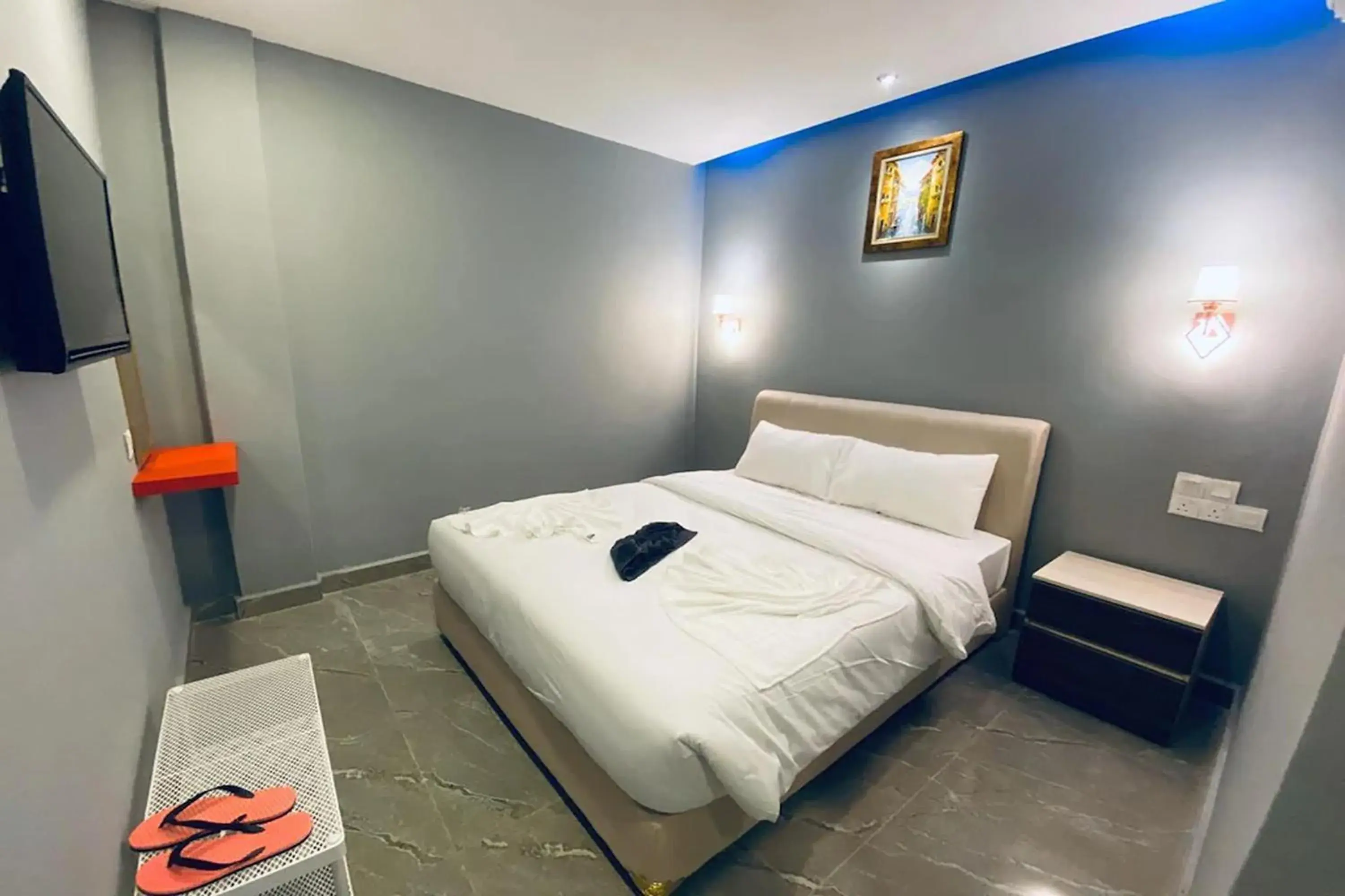 Bedroom, Bed in Hotel Dlima Inn Bukit Bintang Bedroom, Bed in Hotel Dlima Inn Bukit Bintang