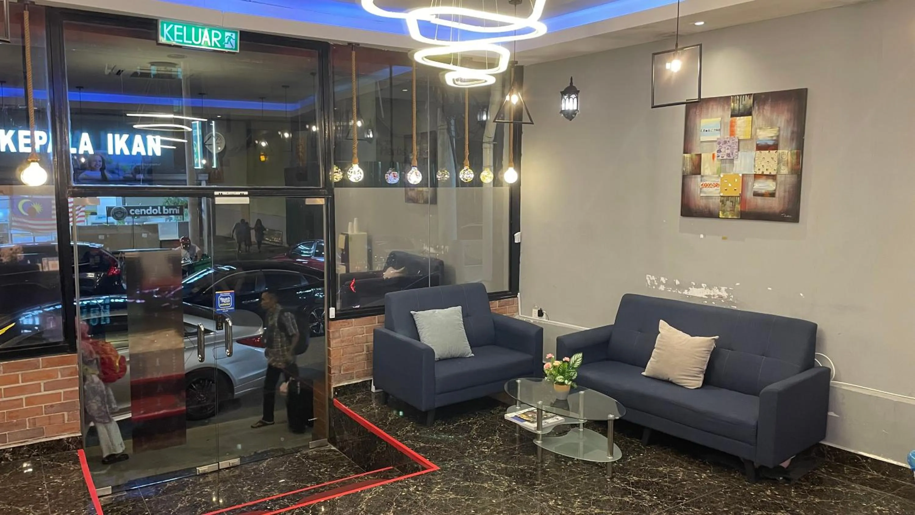 Living room in Hotel Dlima Inn Bukit Bintang