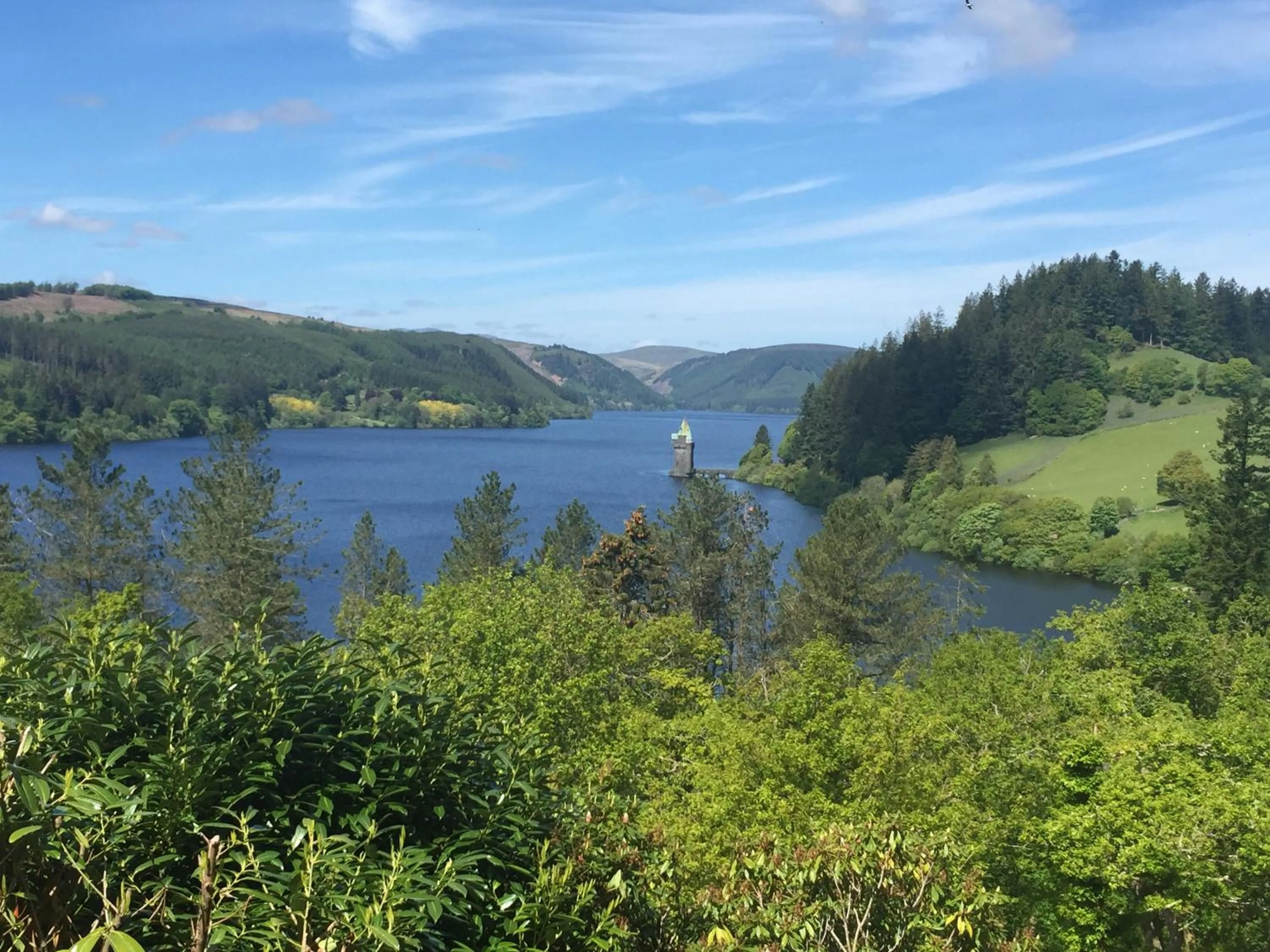 Landmark view in Lake Vyrnwy Hotel & Spa