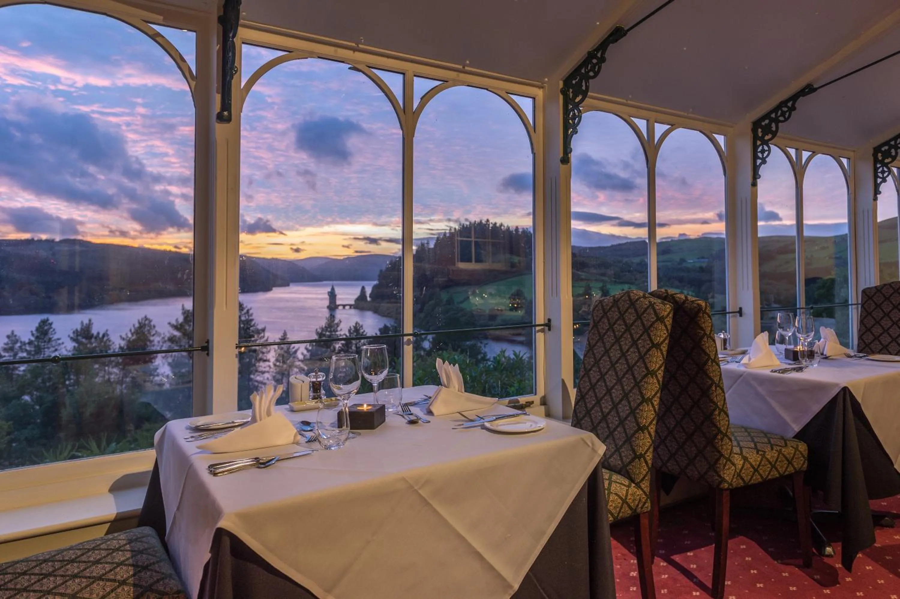 Restaurant/places to eat in Lake Vyrnwy Hotel & Spa
