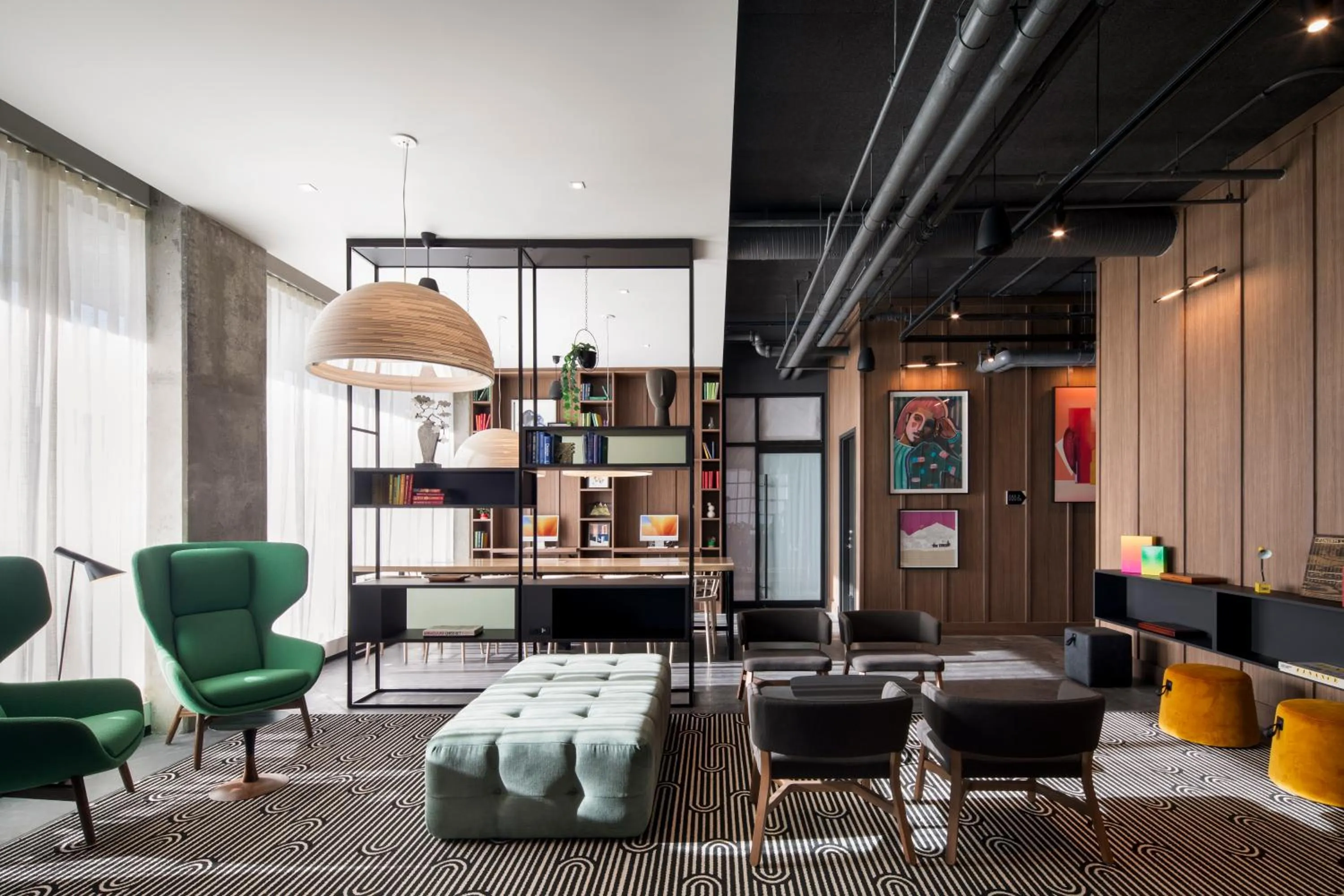 Lobby or reception in Alt Hotel Calgary University District