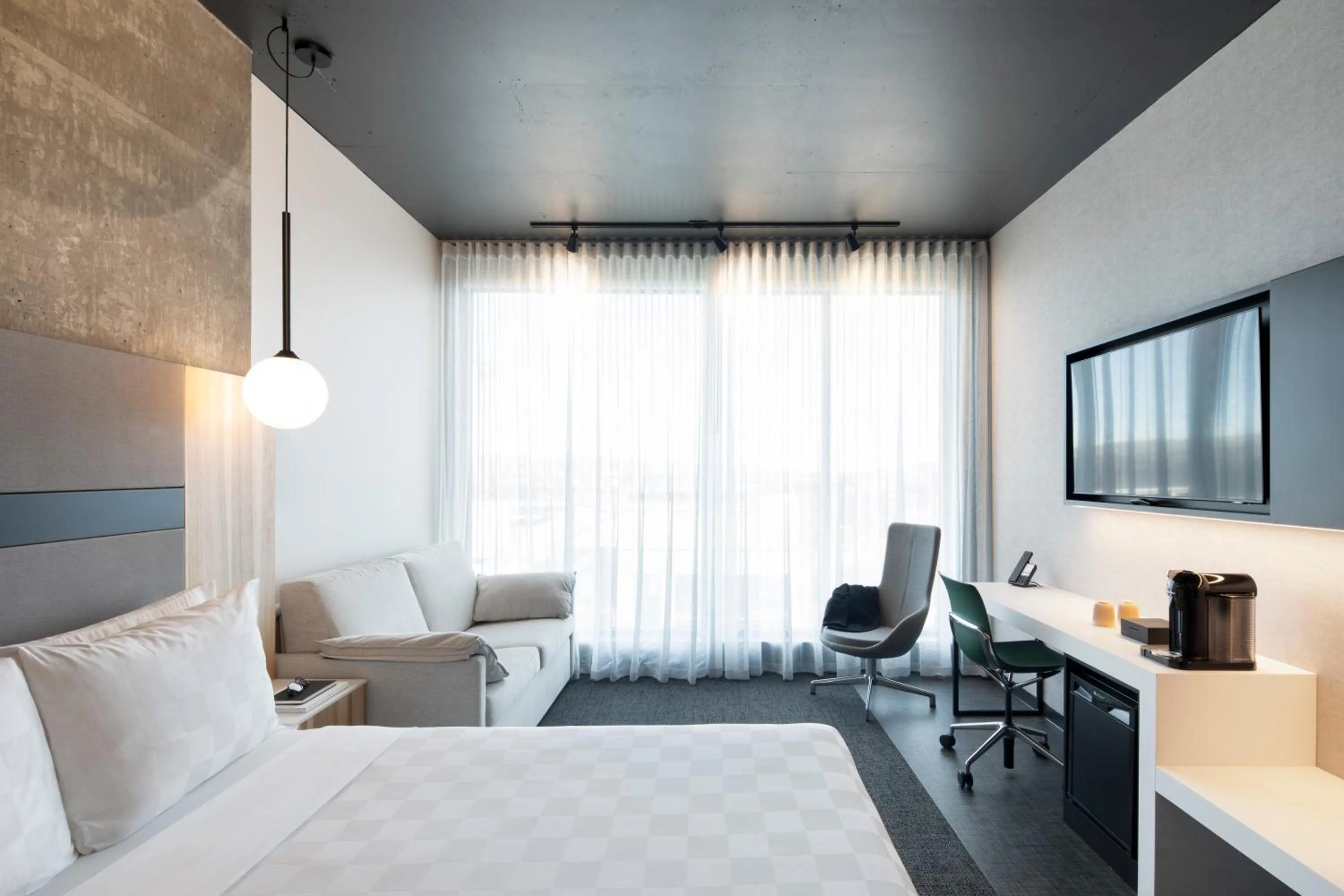 Bed in Alt Hotel Calgary University District