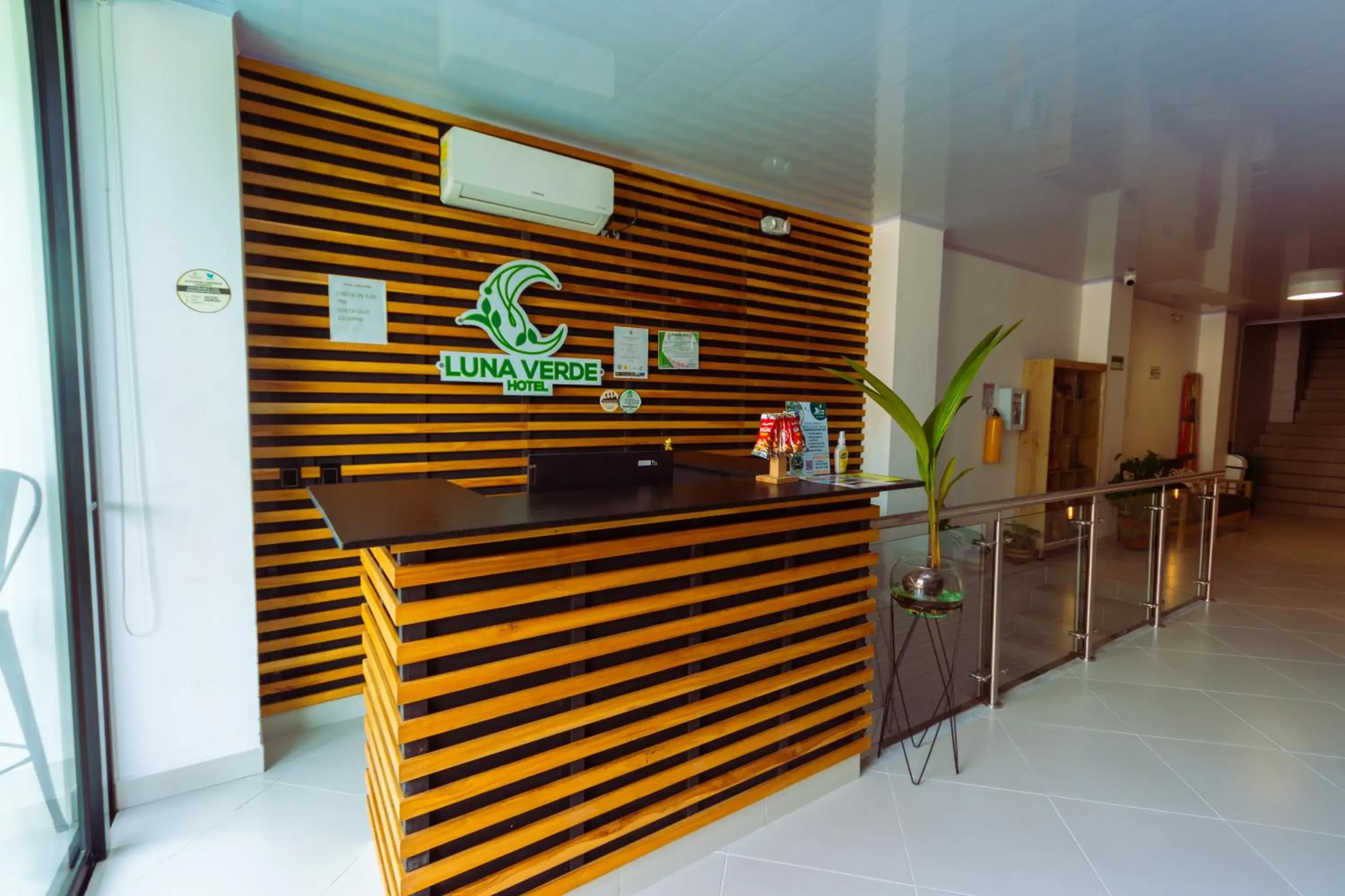 Lobby or reception in Hotel Luna Verde By Del Toro Lobby or reception in Hotel Luna Verde By Del Toro