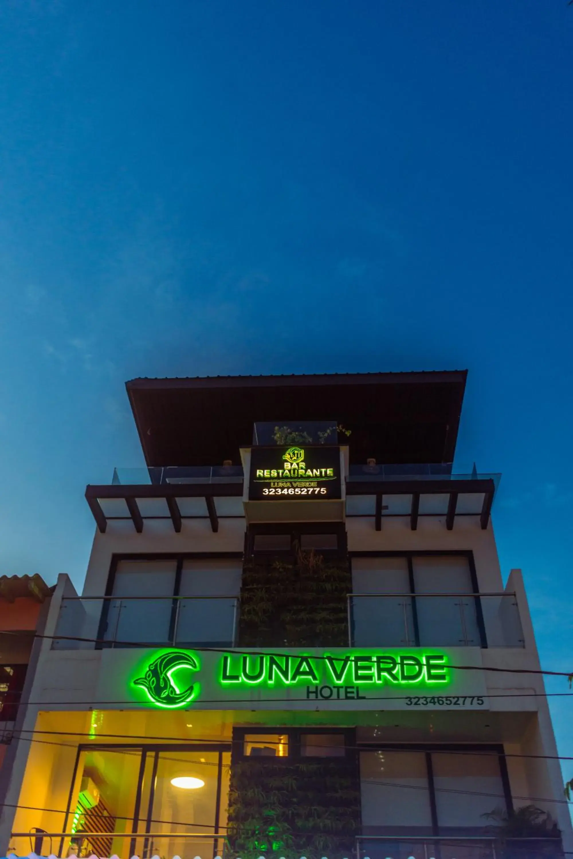 Property building in Hotel Luna Verde By Del Toro Property building in Hotel Luna Verde By Del Toro