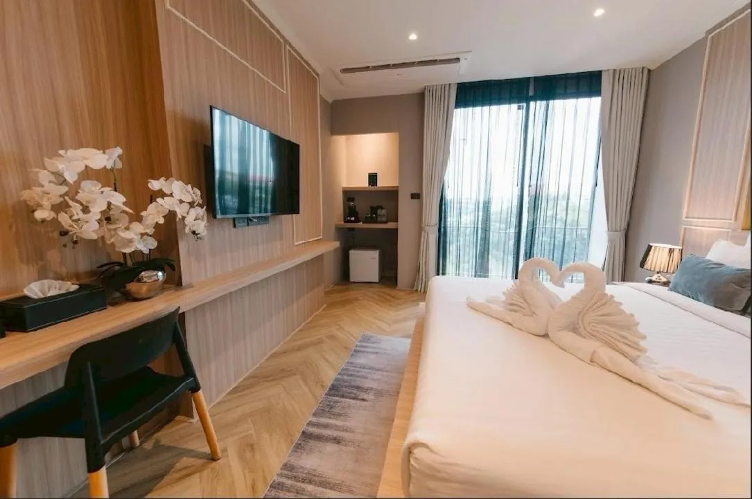 Bed in Carrara Hotel Hatyai