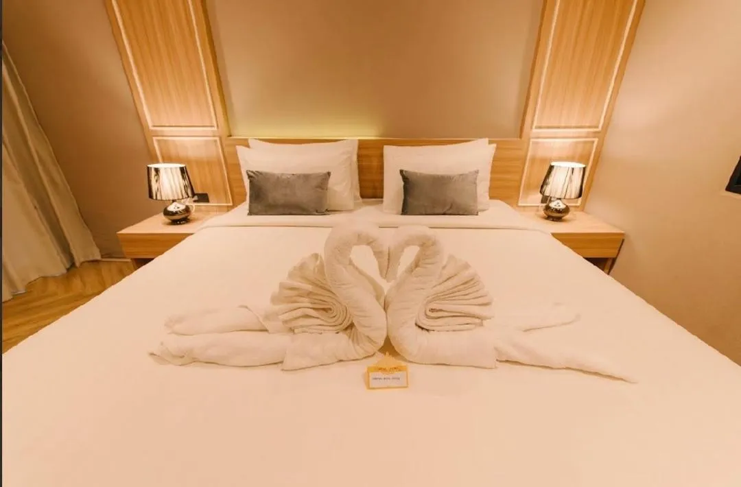 Bed in Carrara Hotel Hatyai