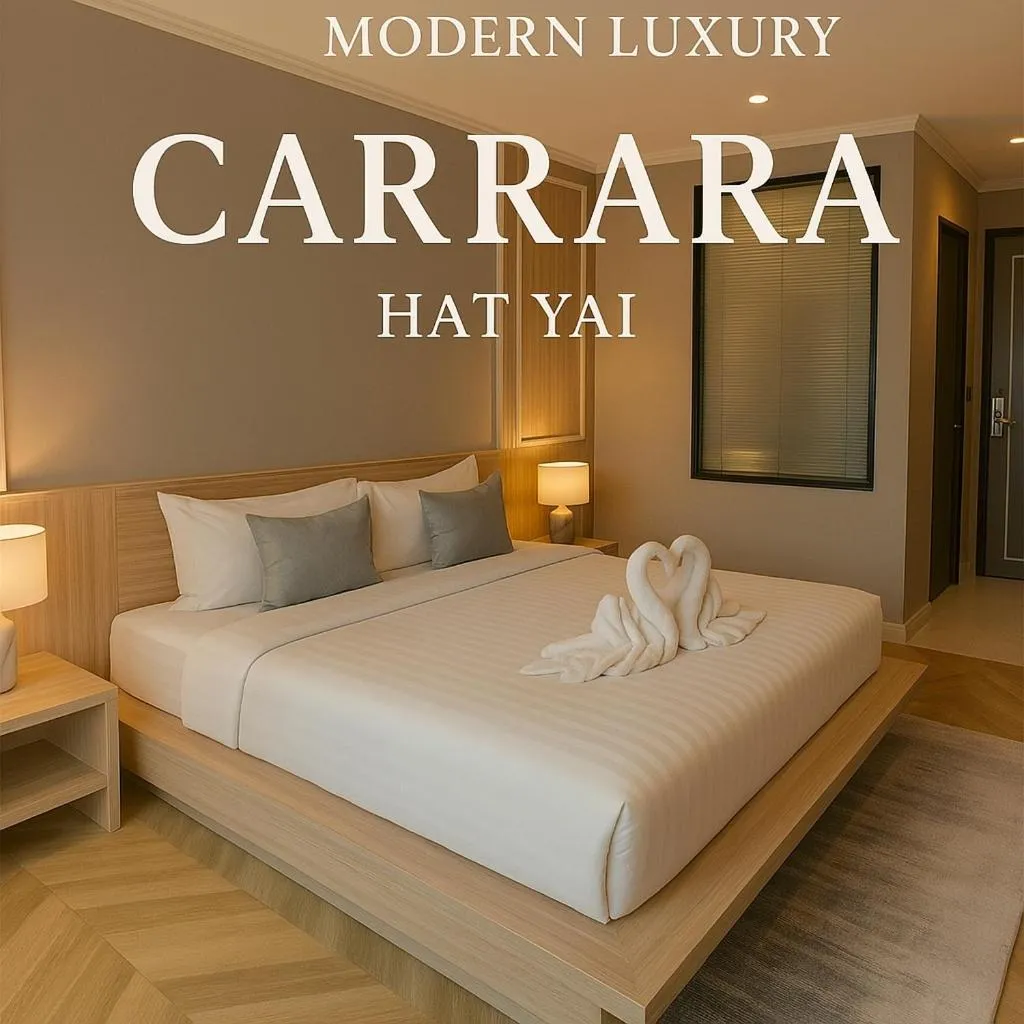 Bed in Carrara Hotel Hatyai