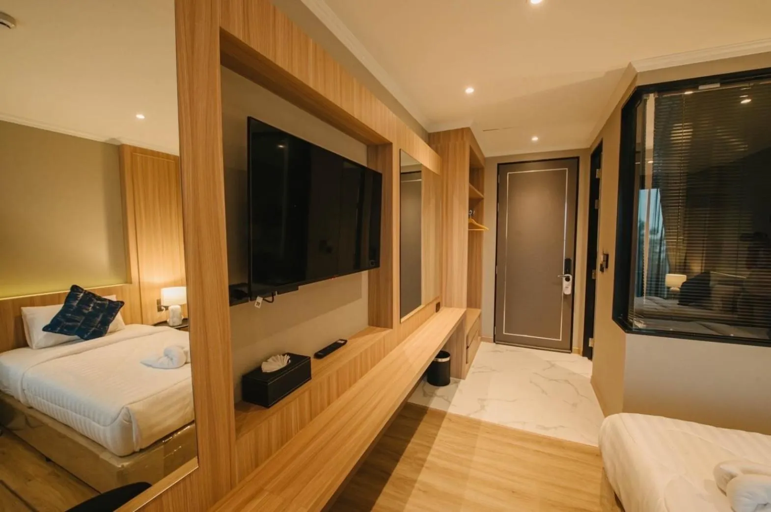 Bed in Carrara Hotel Hatyai