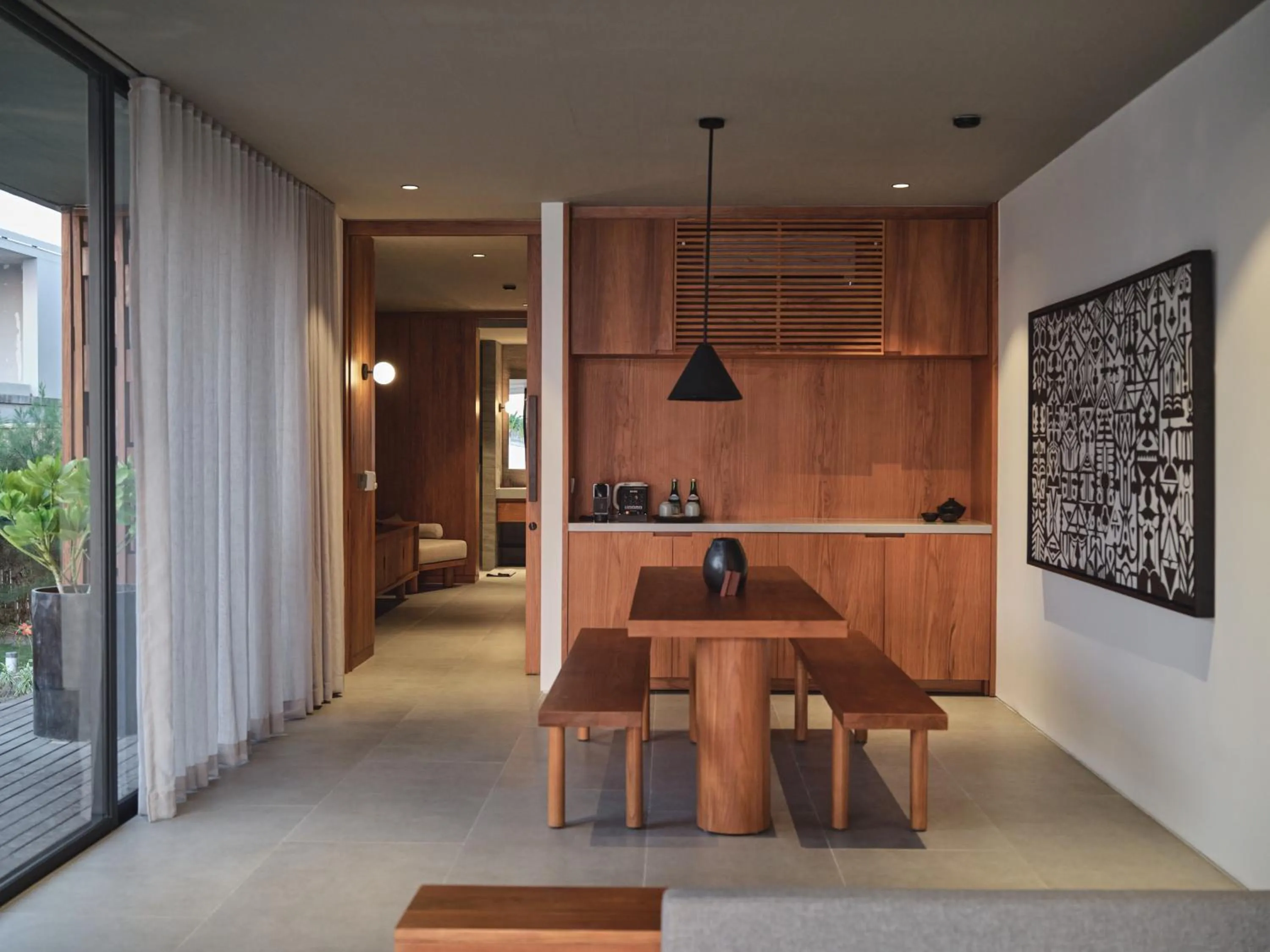 Living room in BASK Gili Meno