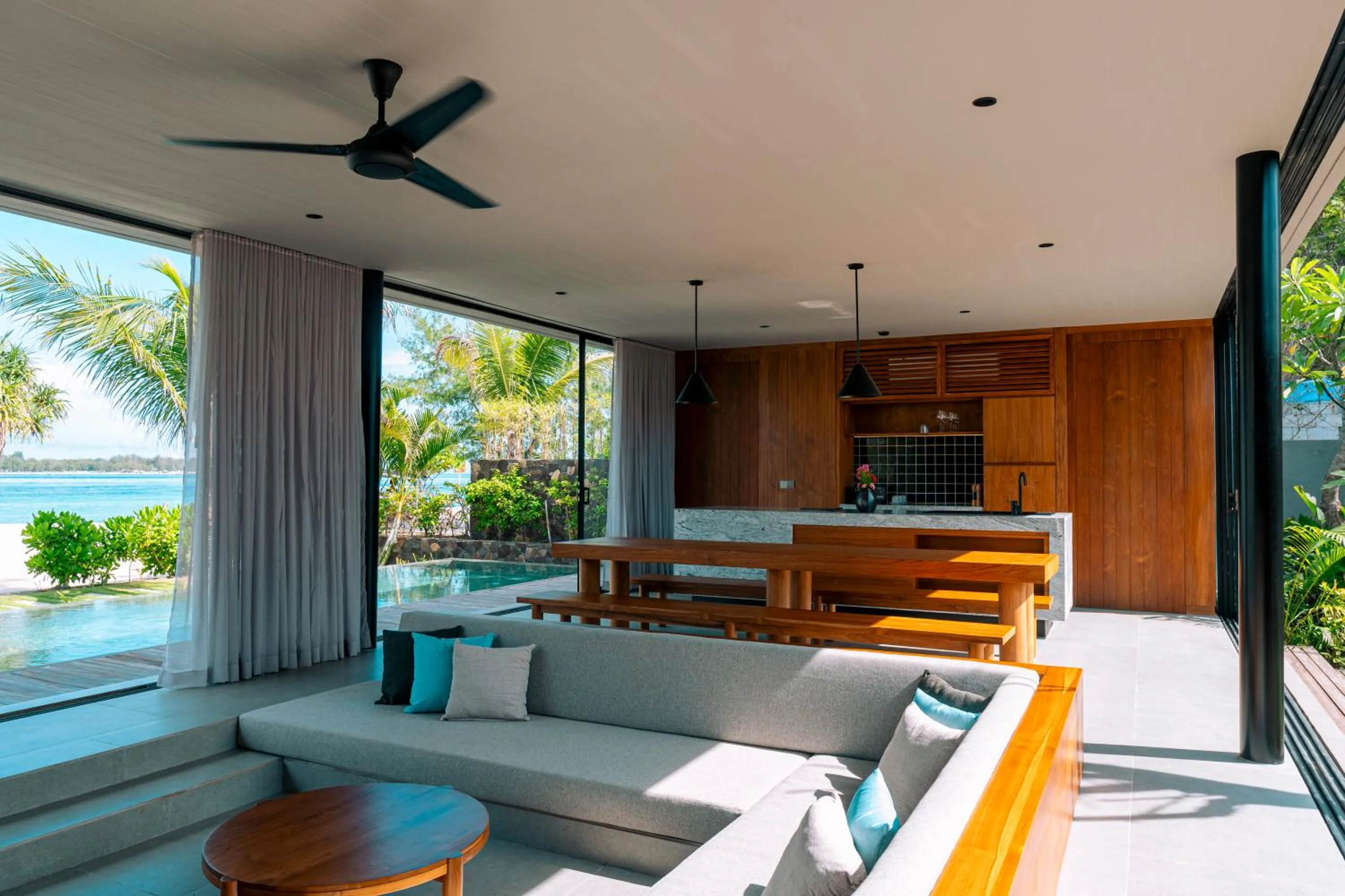 Living room in BASK Gili Meno