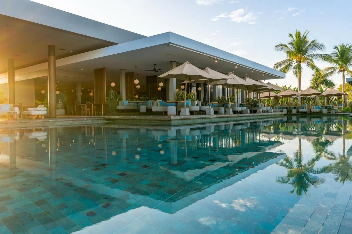 Swimming pool in BASK Gili Meno