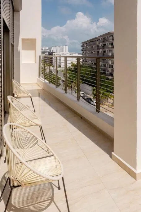 View (from property/room) in Hermoso Penthouse Rooftop con alberca