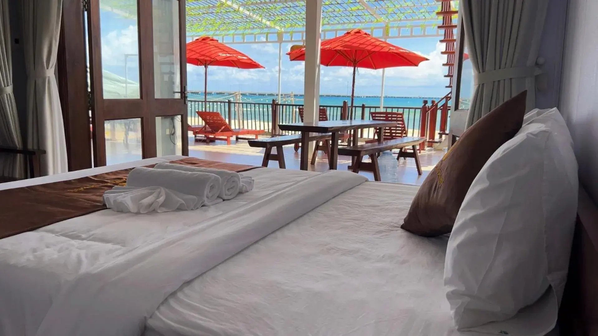 Bed in The Poplar Resort Phú Quốc Bed in The Poplar Resort Phú Quốc