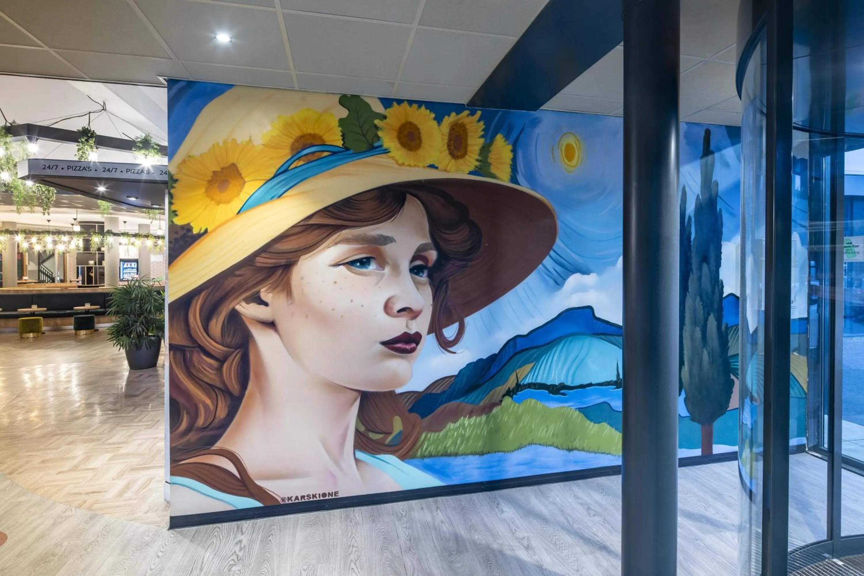 Lobby or reception in Best Western Amsterdam