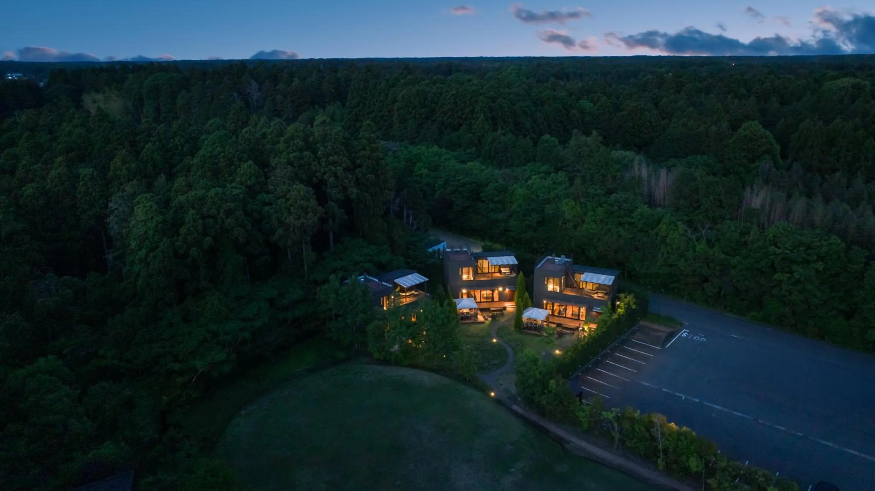 Property building in THE FARM Resort Japan