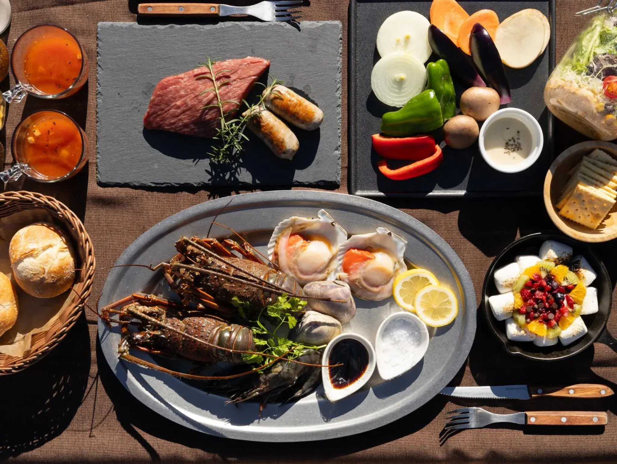 Food and drinks in THE FARM Resort Japan Food and drinks in THE FARM Resort Japan