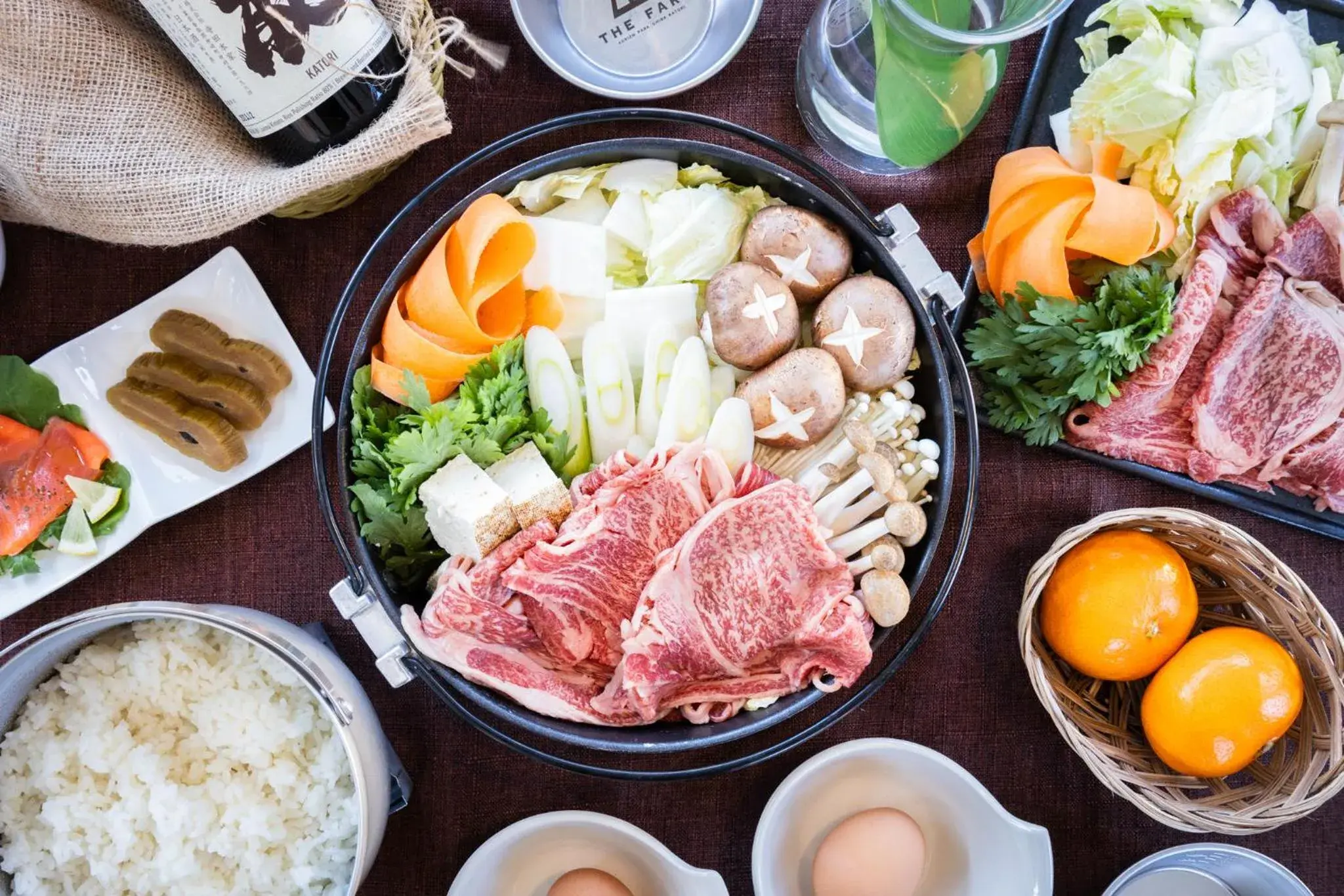 Food and drinks in THE FARM Resort Japan Food and drinks in THE FARM Resort Japan