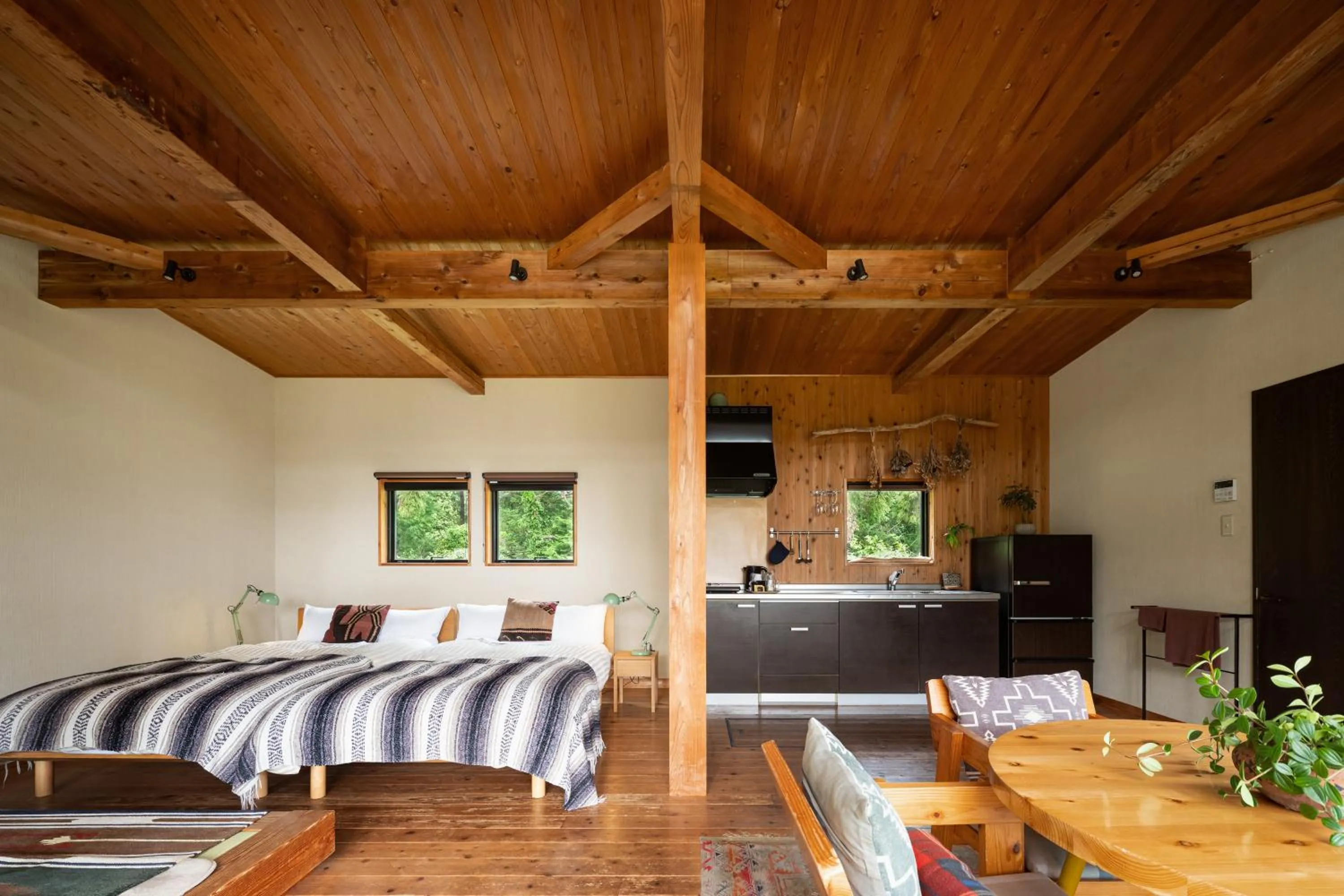 Photo of the whole room, Bed in THE FARM Resort Japan