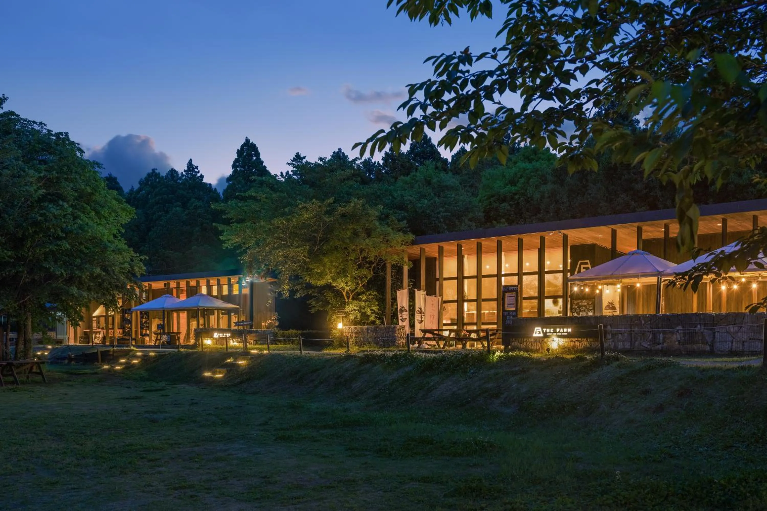 Property building in THE FARM Resort Japan