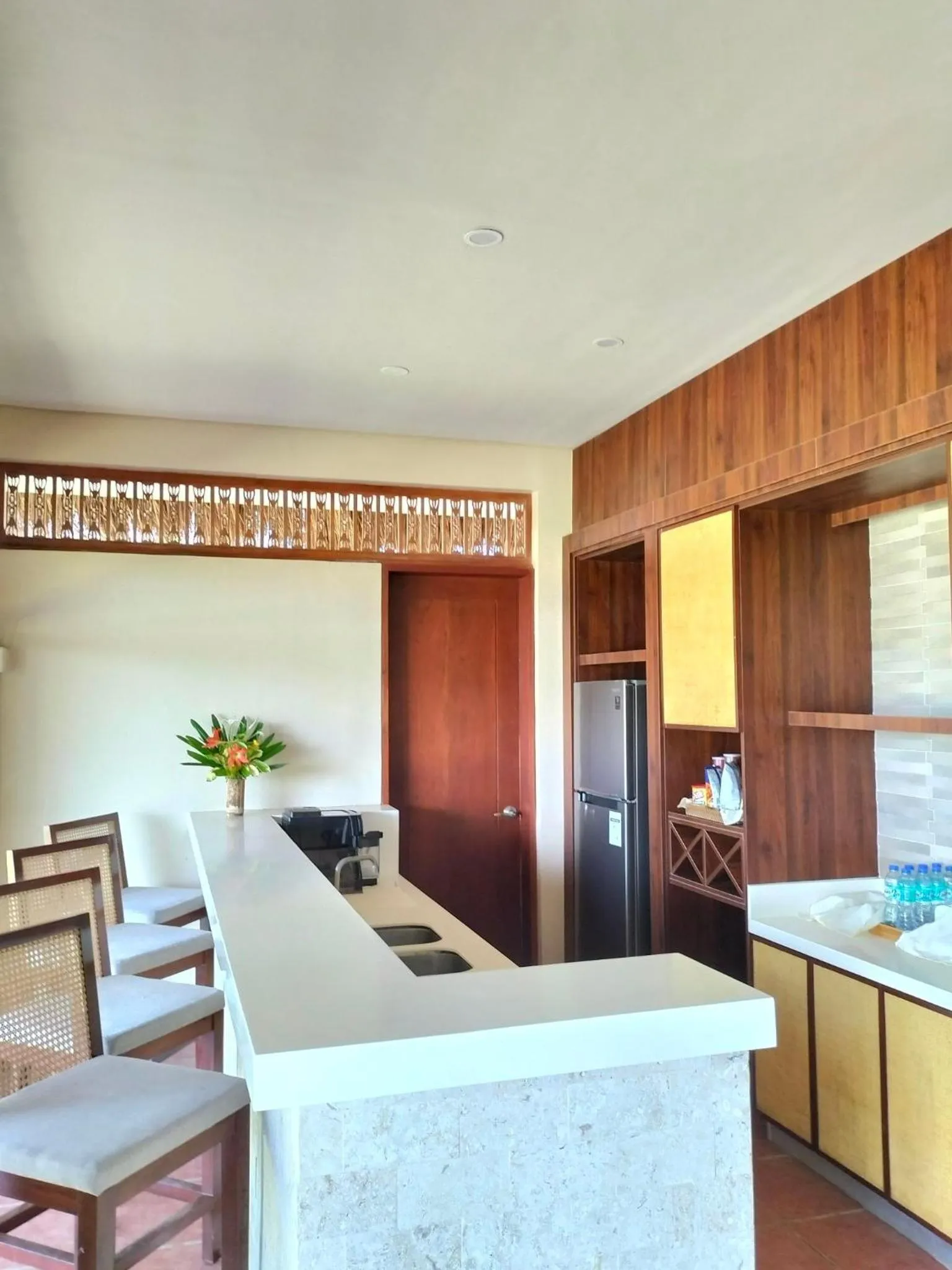 kitchen in Costa Celine Beach Resort