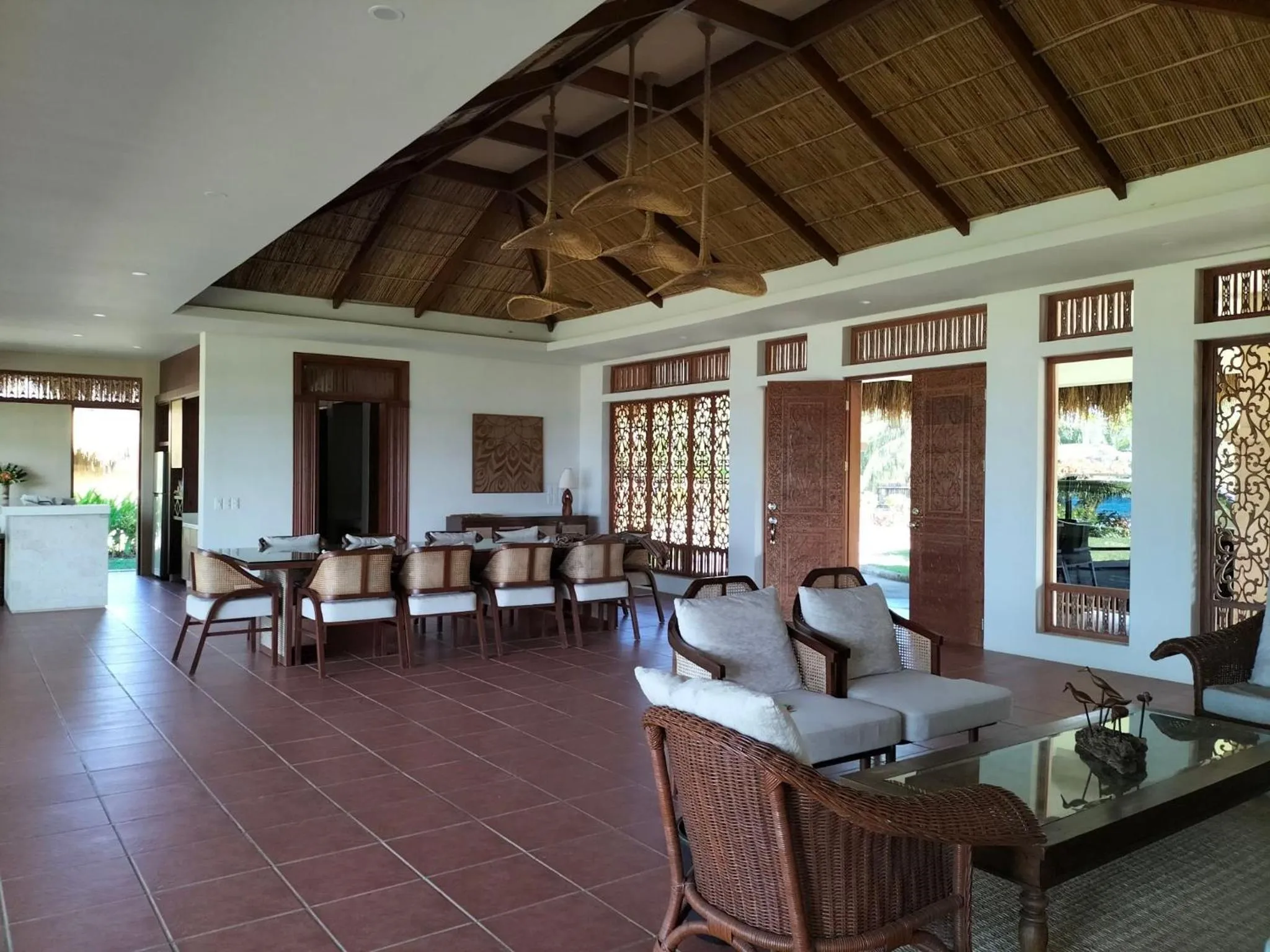Dining area in Costa Celine Beach Resort