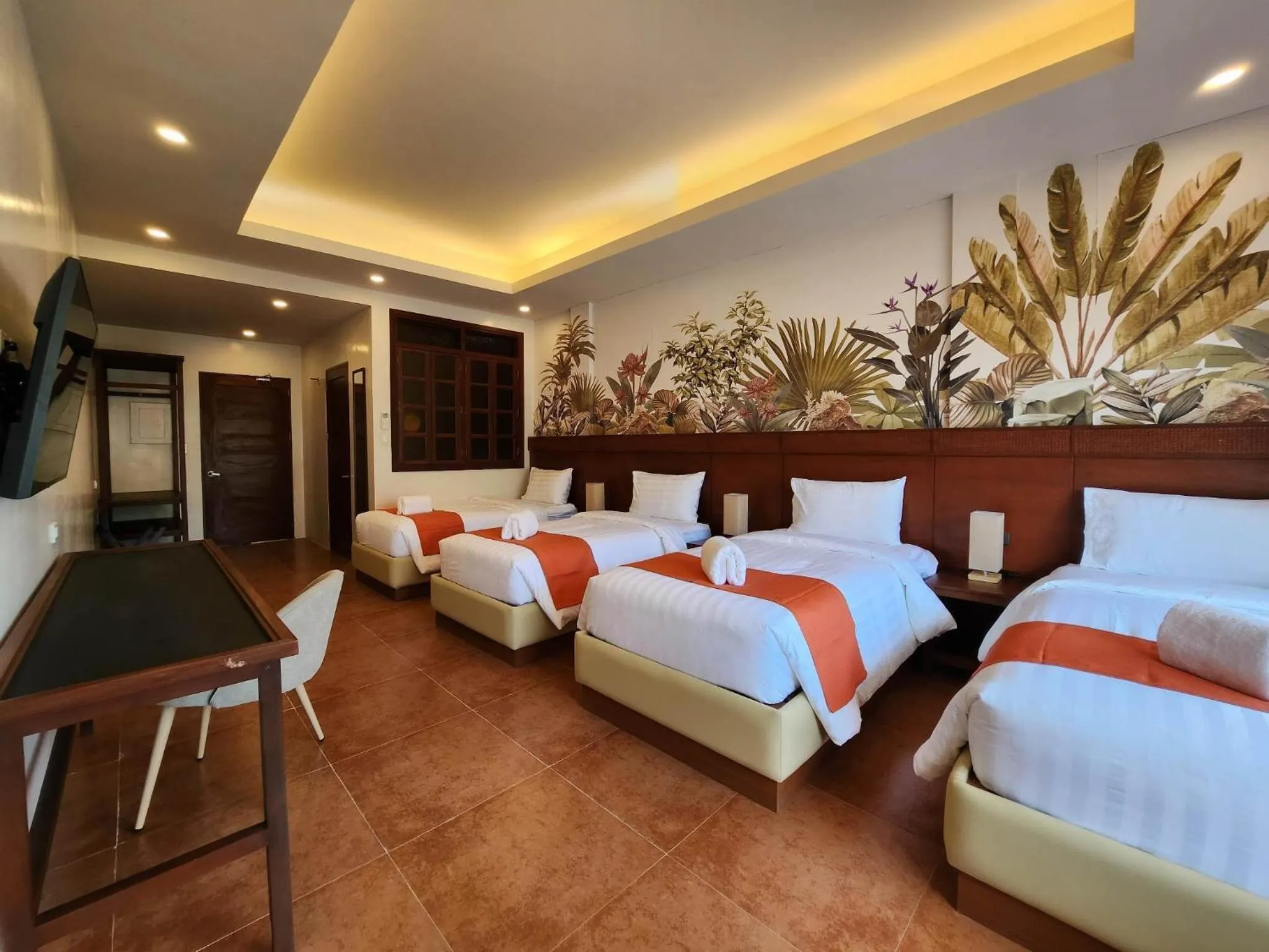 Bed in Costa Celine Beach Resort