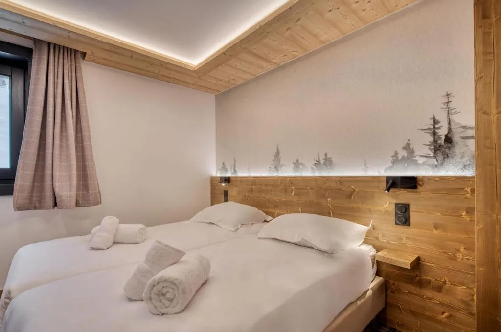 Bed in Lodge des Glaciers - La Rosière