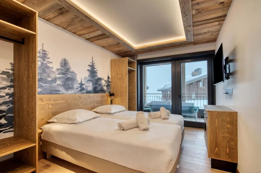 Bed in Lodge des Glaciers - La Rosière