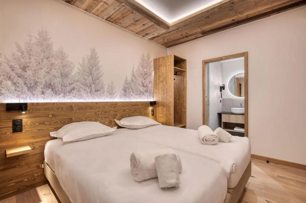 Bed in Lodge des Glaciers - La Rosière