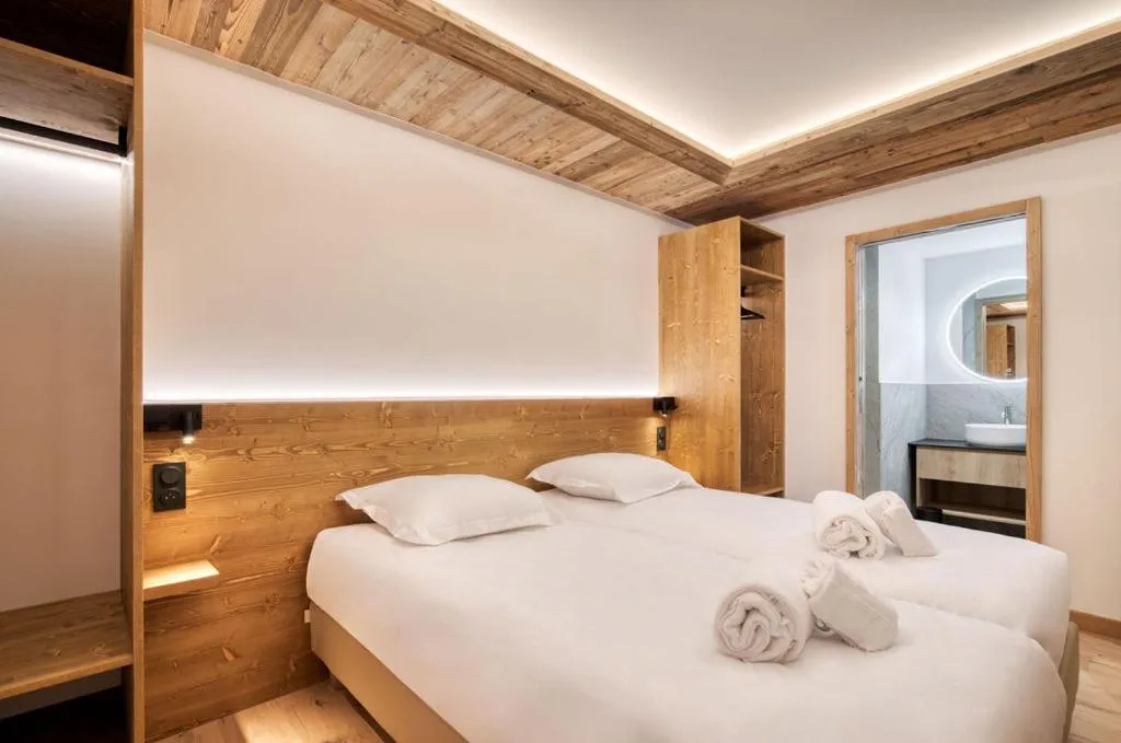 Bed in Lodge des Glaciers - La Rosière