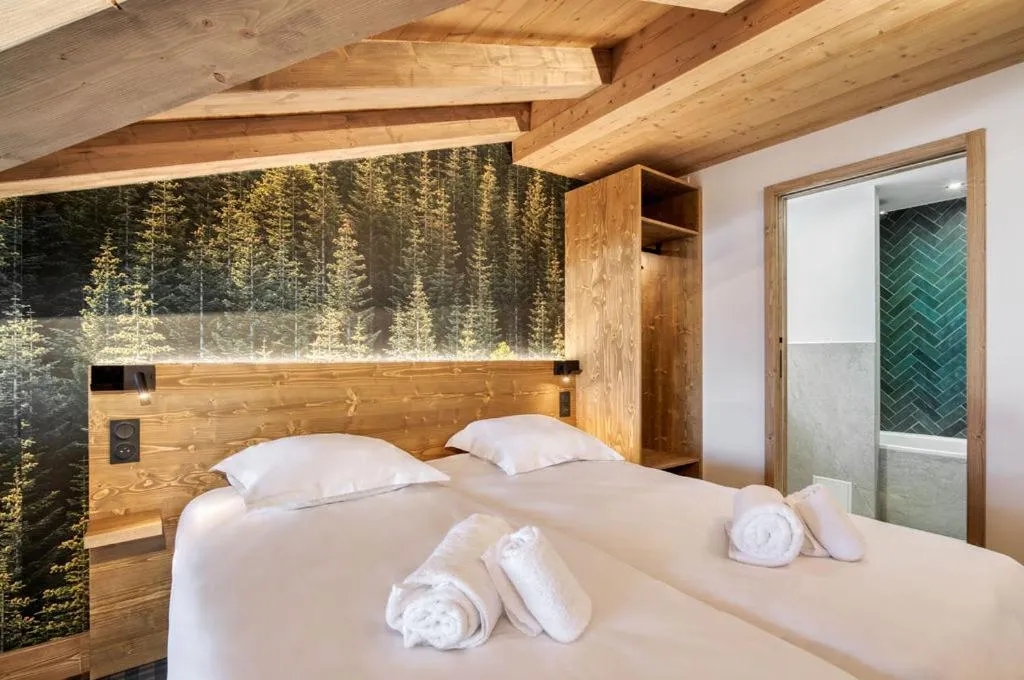 Bed in Lodge des Glaciers - La Rosière