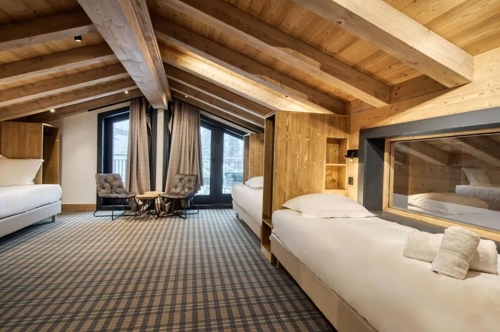Bed in Lodge des Glaciers - La Rosière