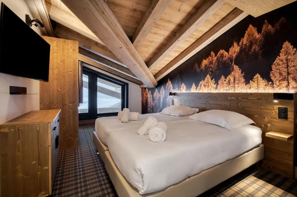Bed in Lodge des Glaciers - La Rosière