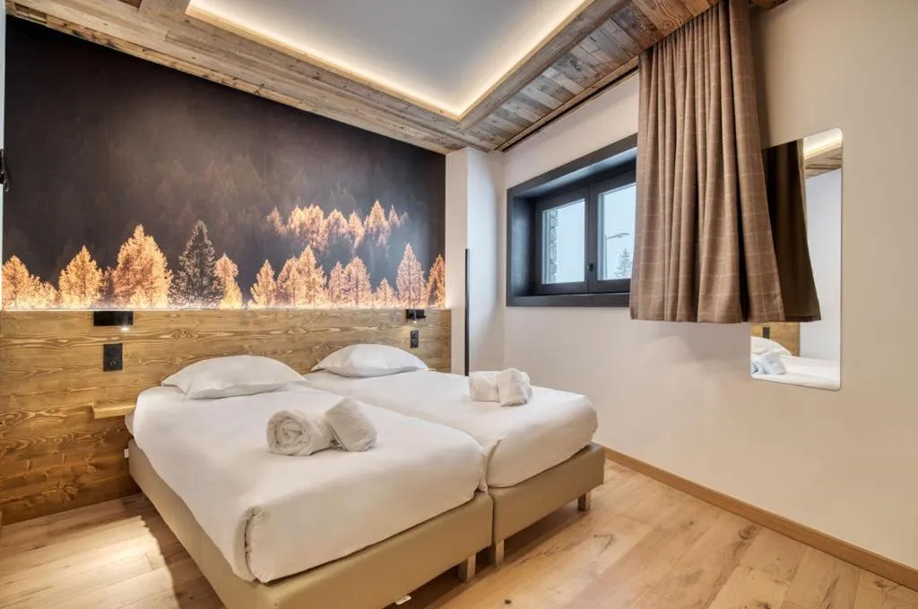 Bed in Lodge des Glaciers - La Rosière