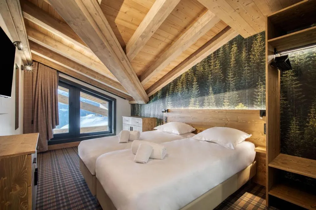 Bed in Lodge des Glaciers - La Rosière