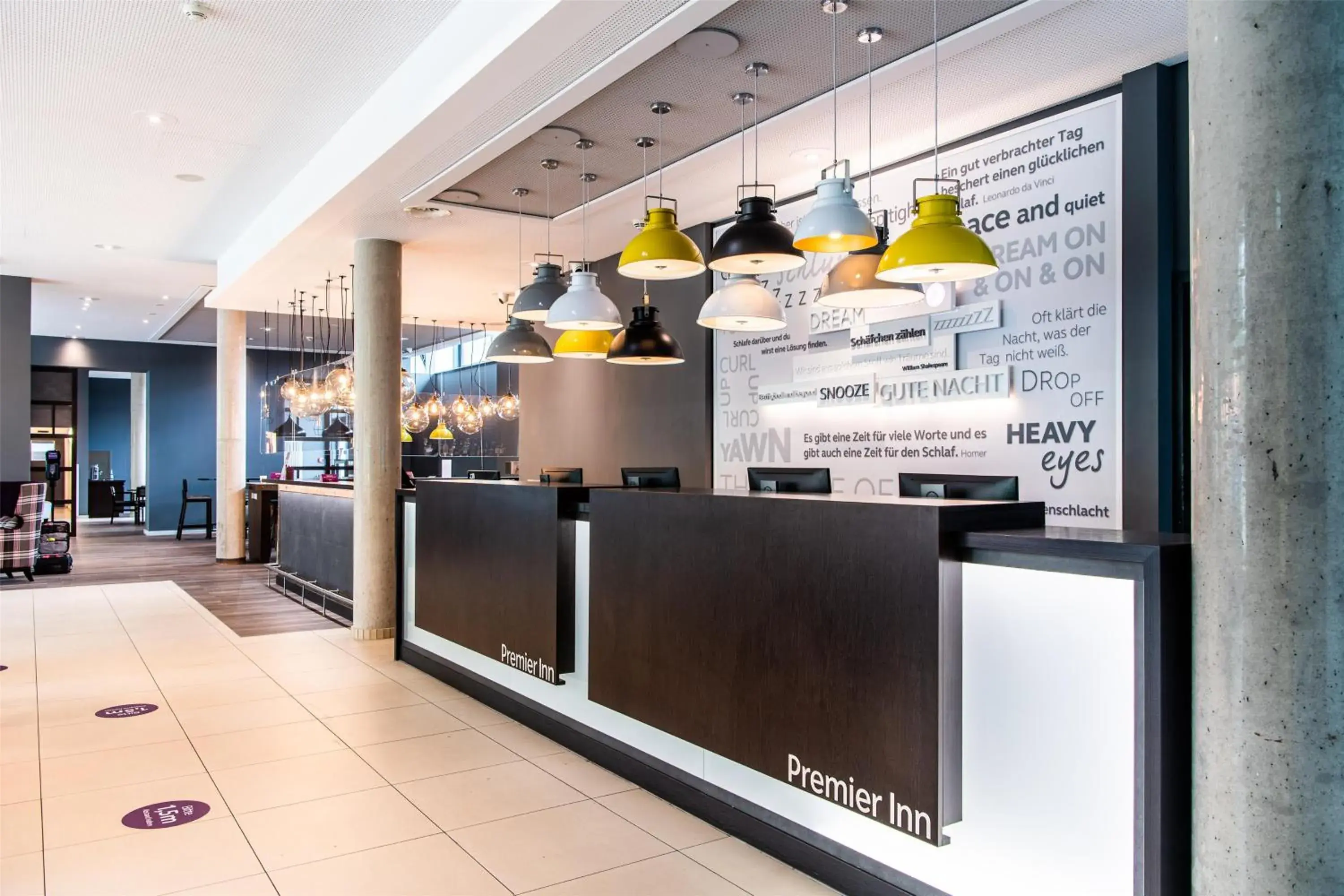 Lobby or reception in Premier Inn Hannover City University Lobby or reception in Premier Inn Hannover City University