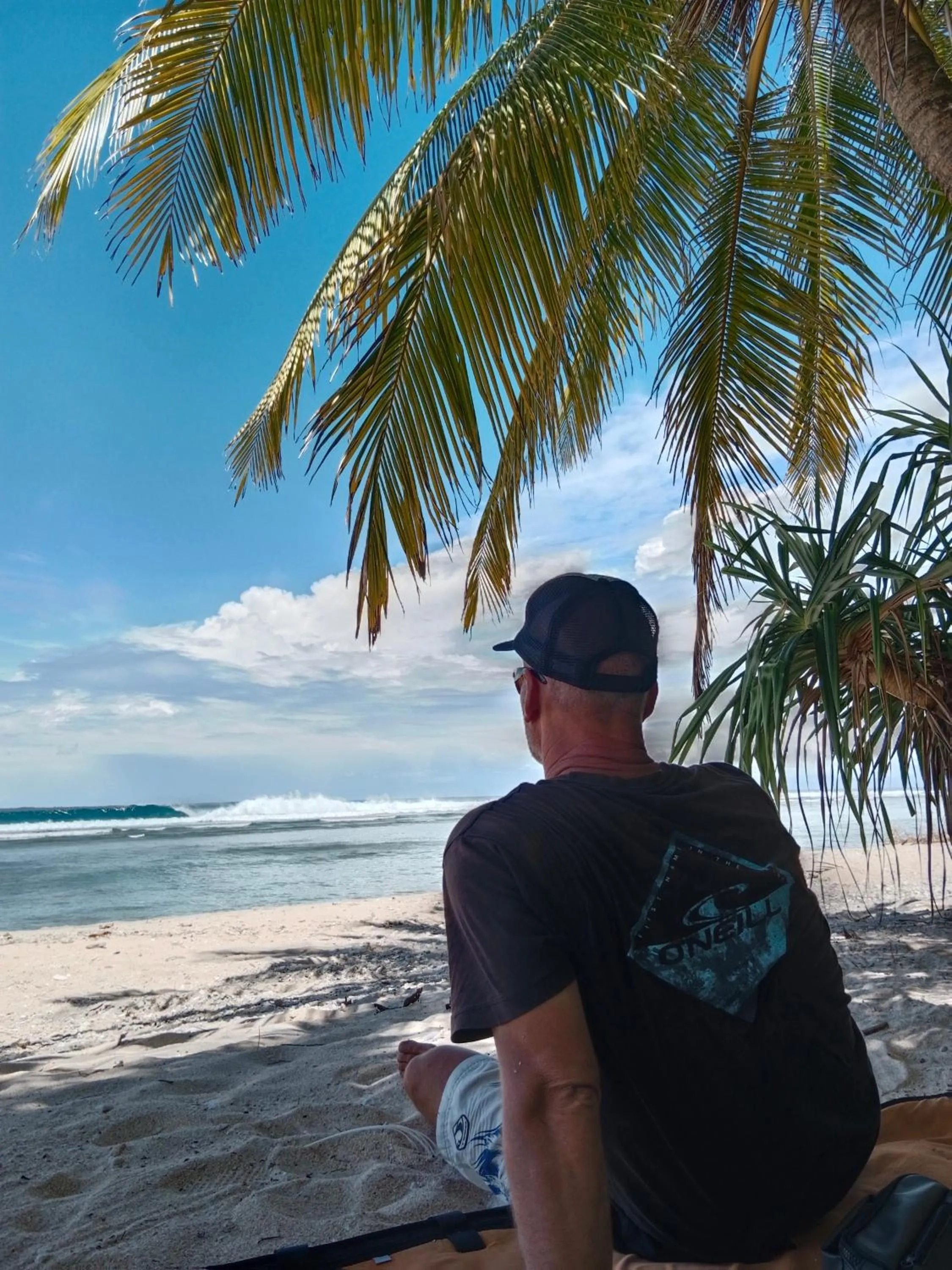 People in Rumah Nalu surf camp