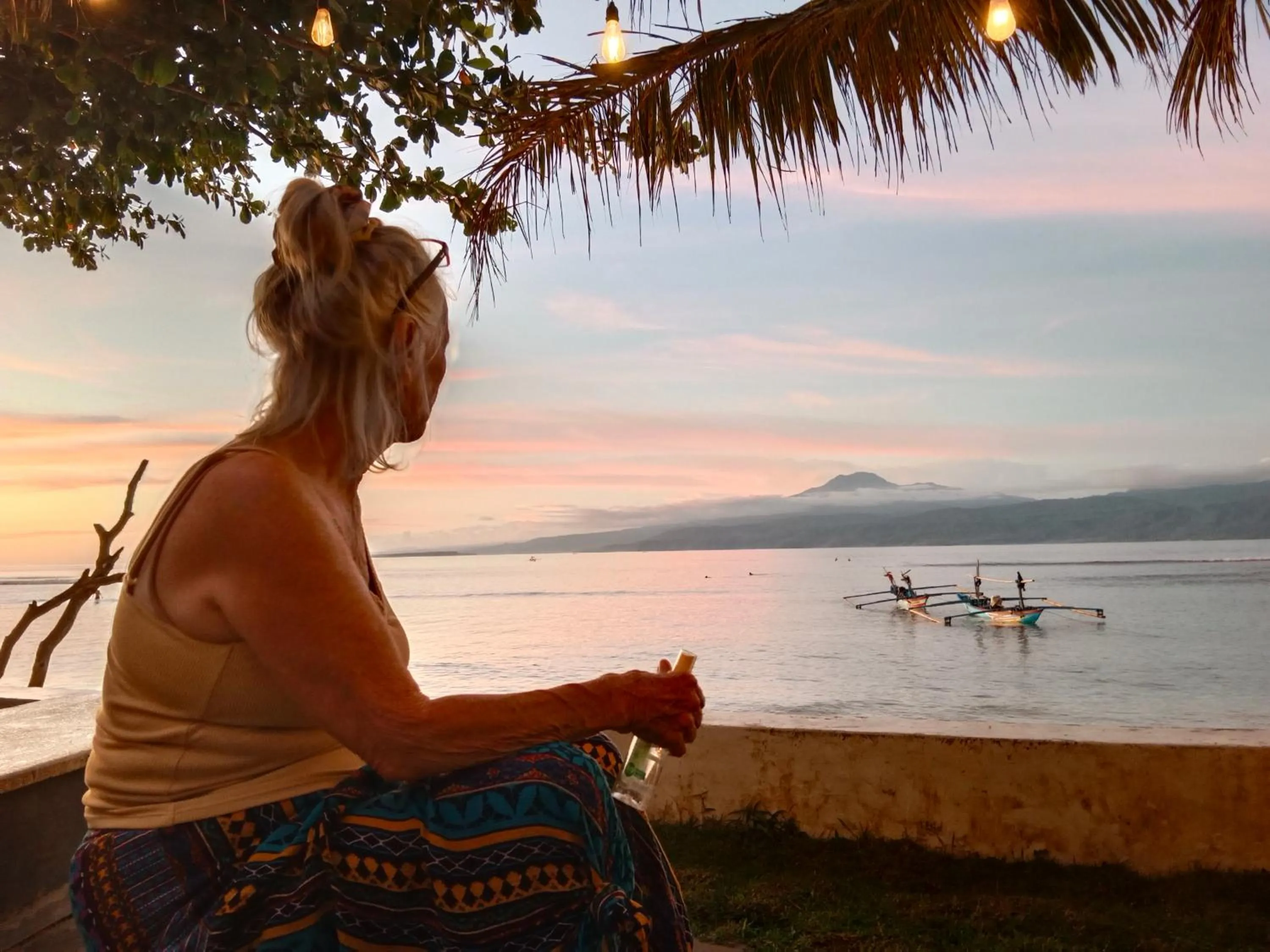 Natural landscape in Rumah Nalu surf camp