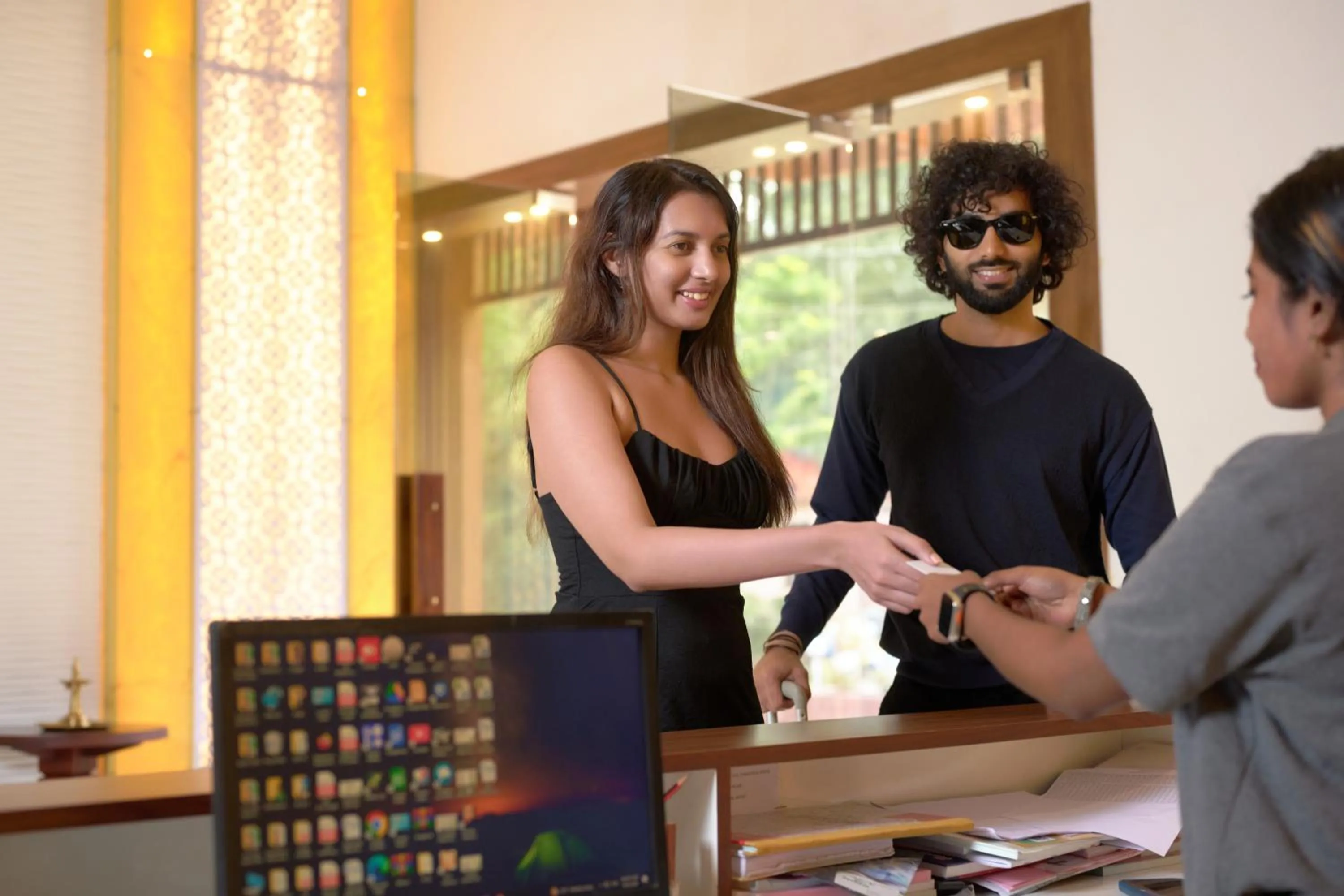 Staff in Tiger Trails Thekkady