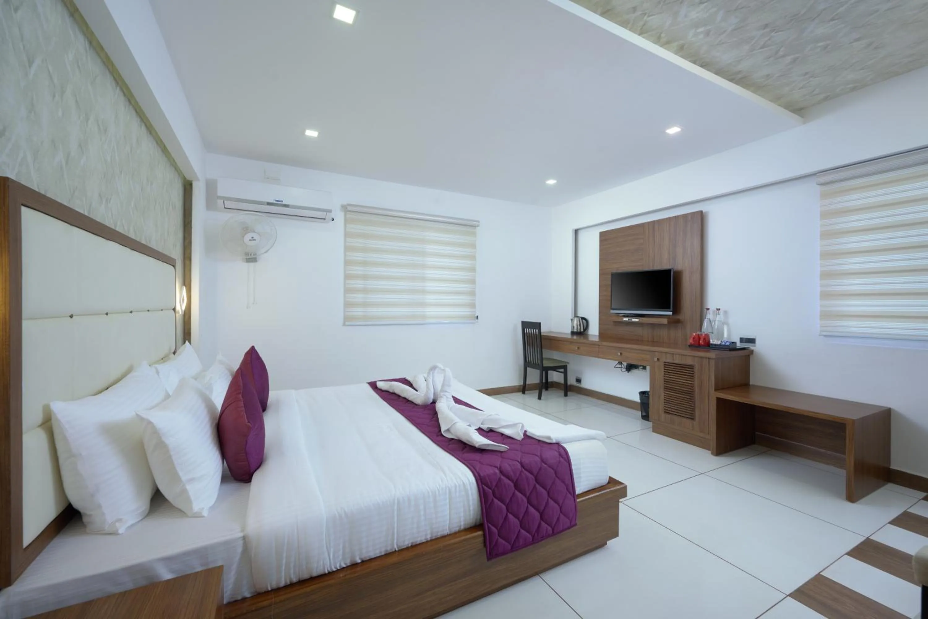 Bed in Tiger Trails Thekkady