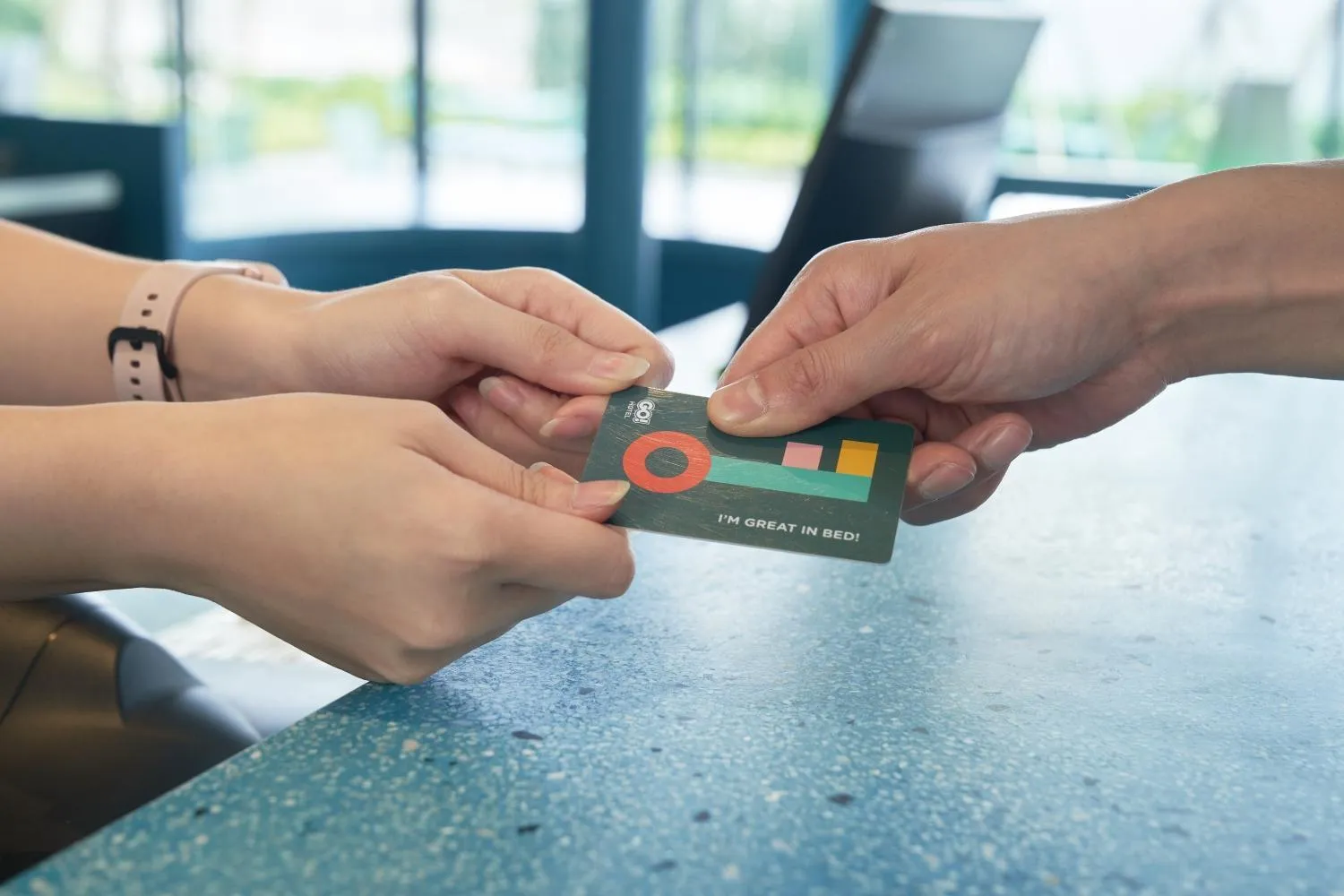 People in GO Hotel Si Racha at Central Si Racha